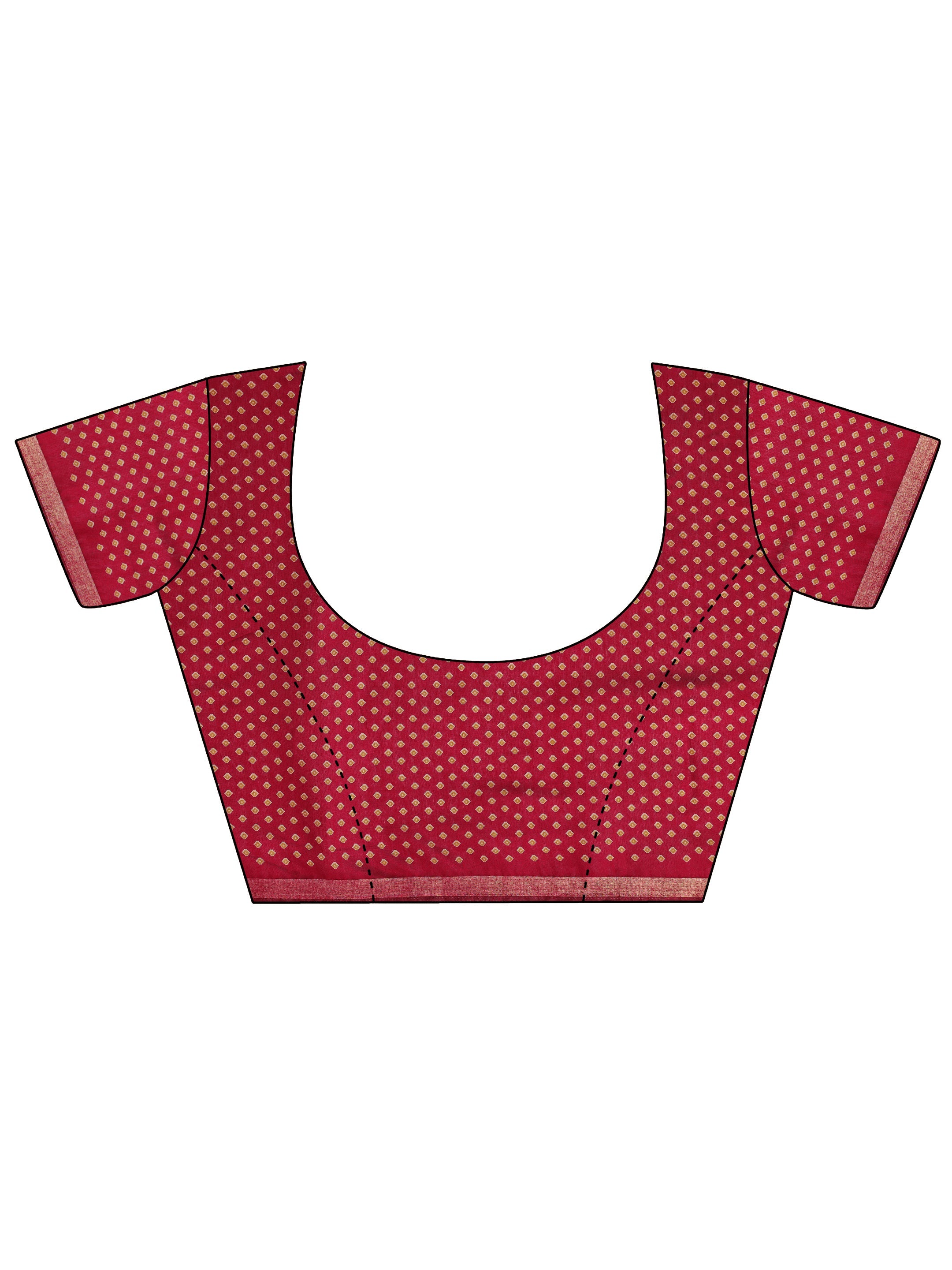 Mustard Solid Cotton Saree With Unstitched Blouse Piece