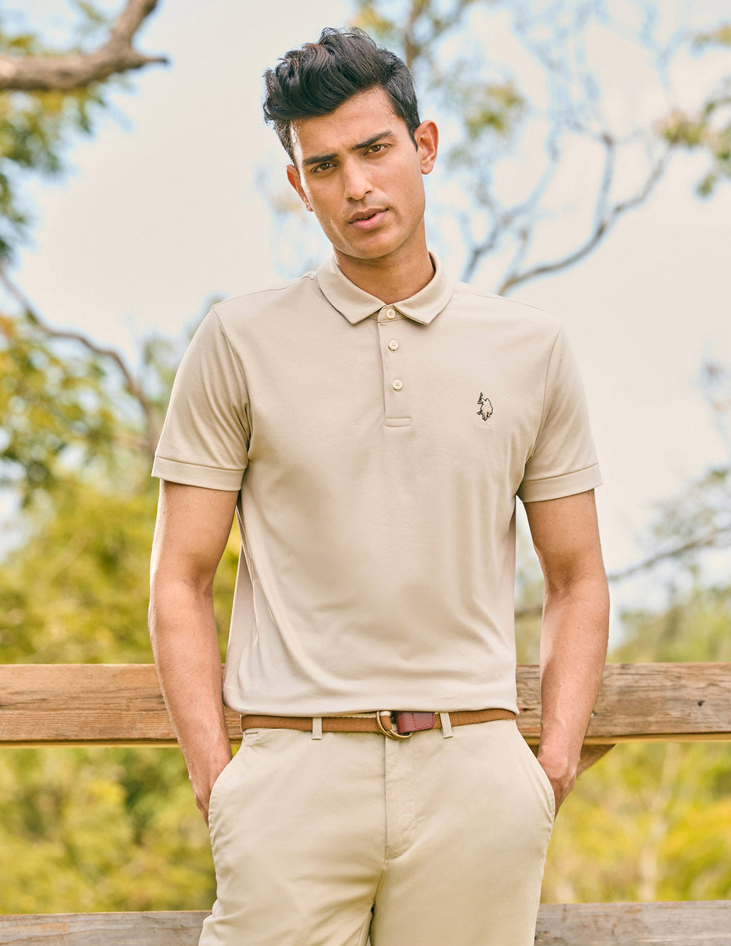 Pacho X Slim Fit Solid Polo Shirt
