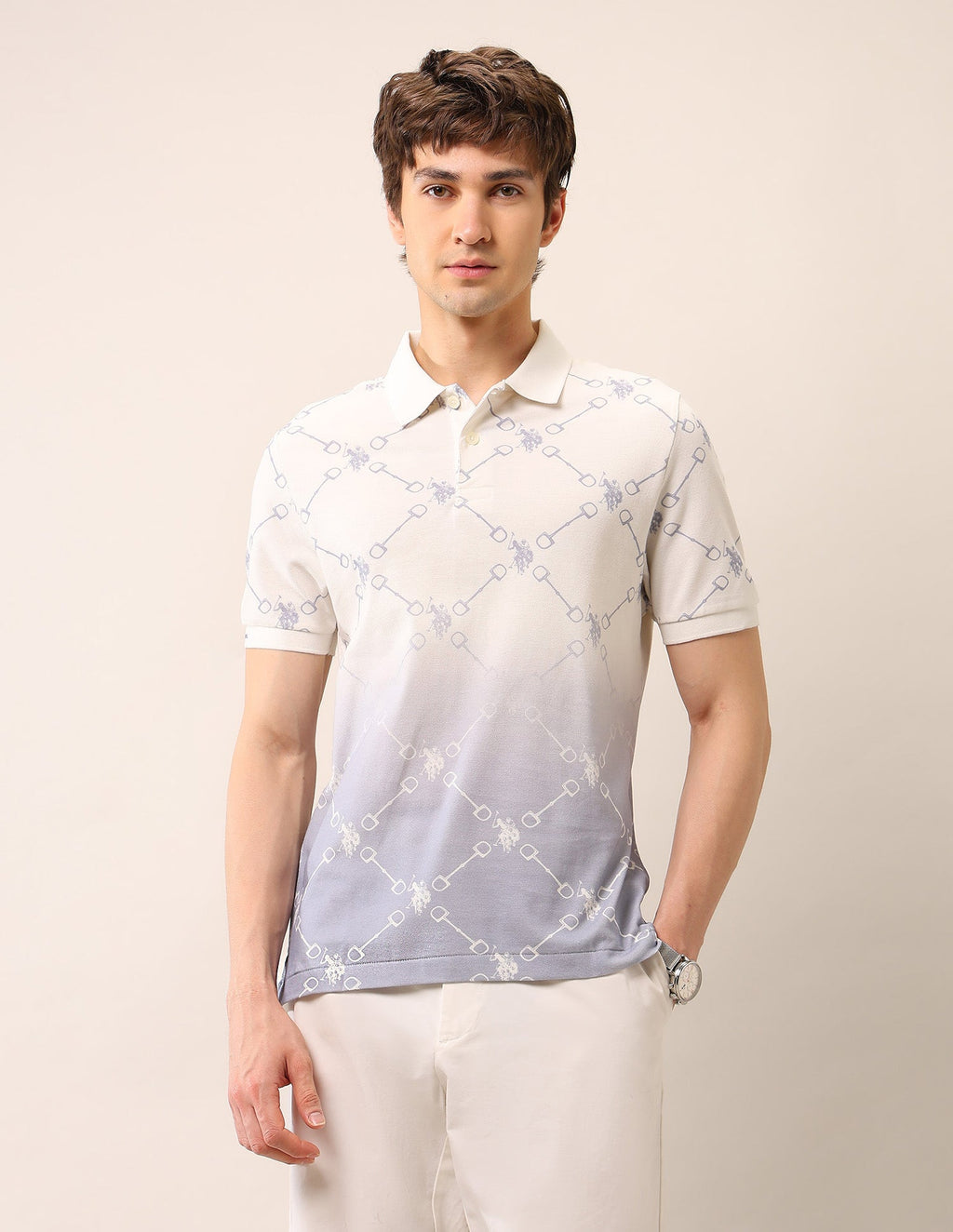 Muscle Fit Pure Cotton Polo Shirt