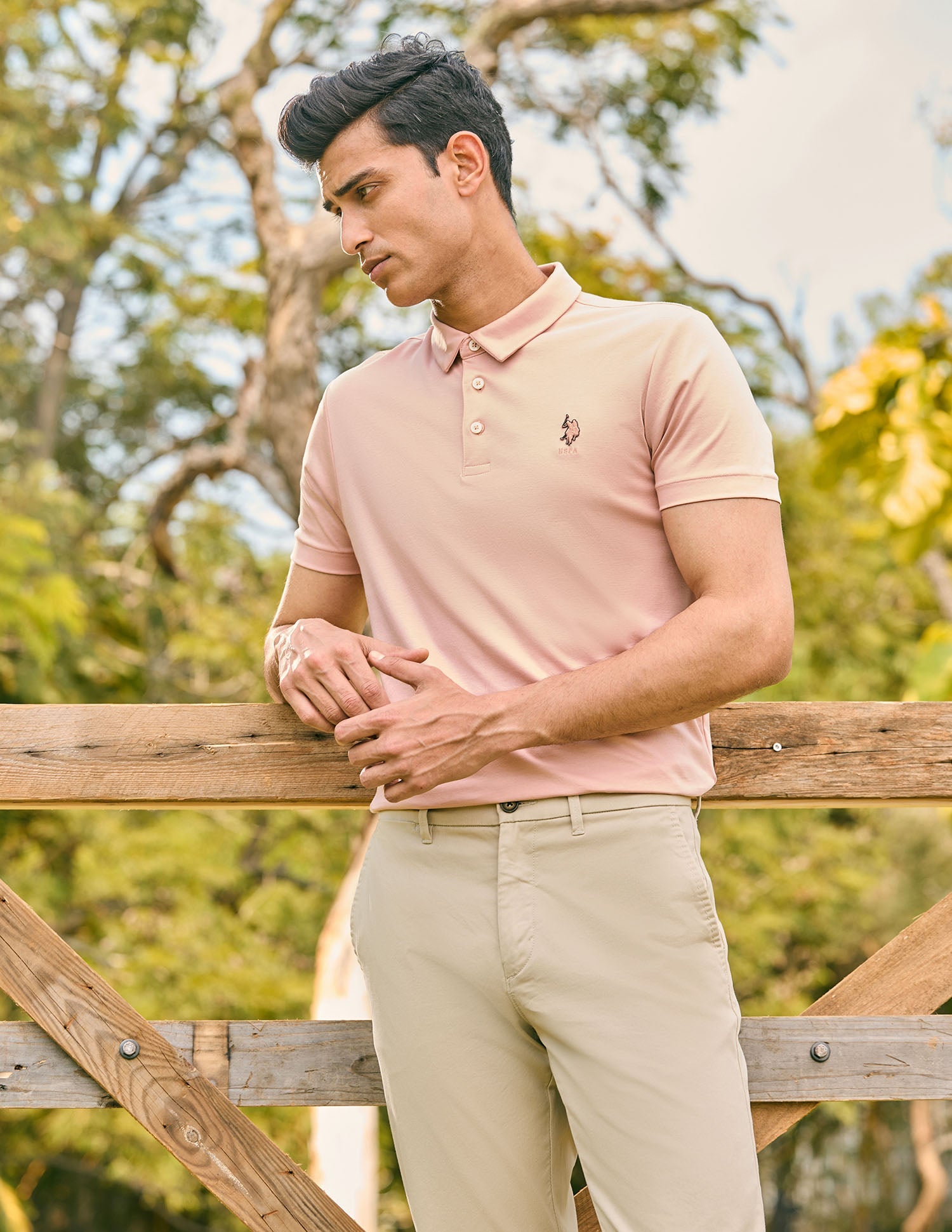 Pacho X Slim Fit Solid Polo Shirt