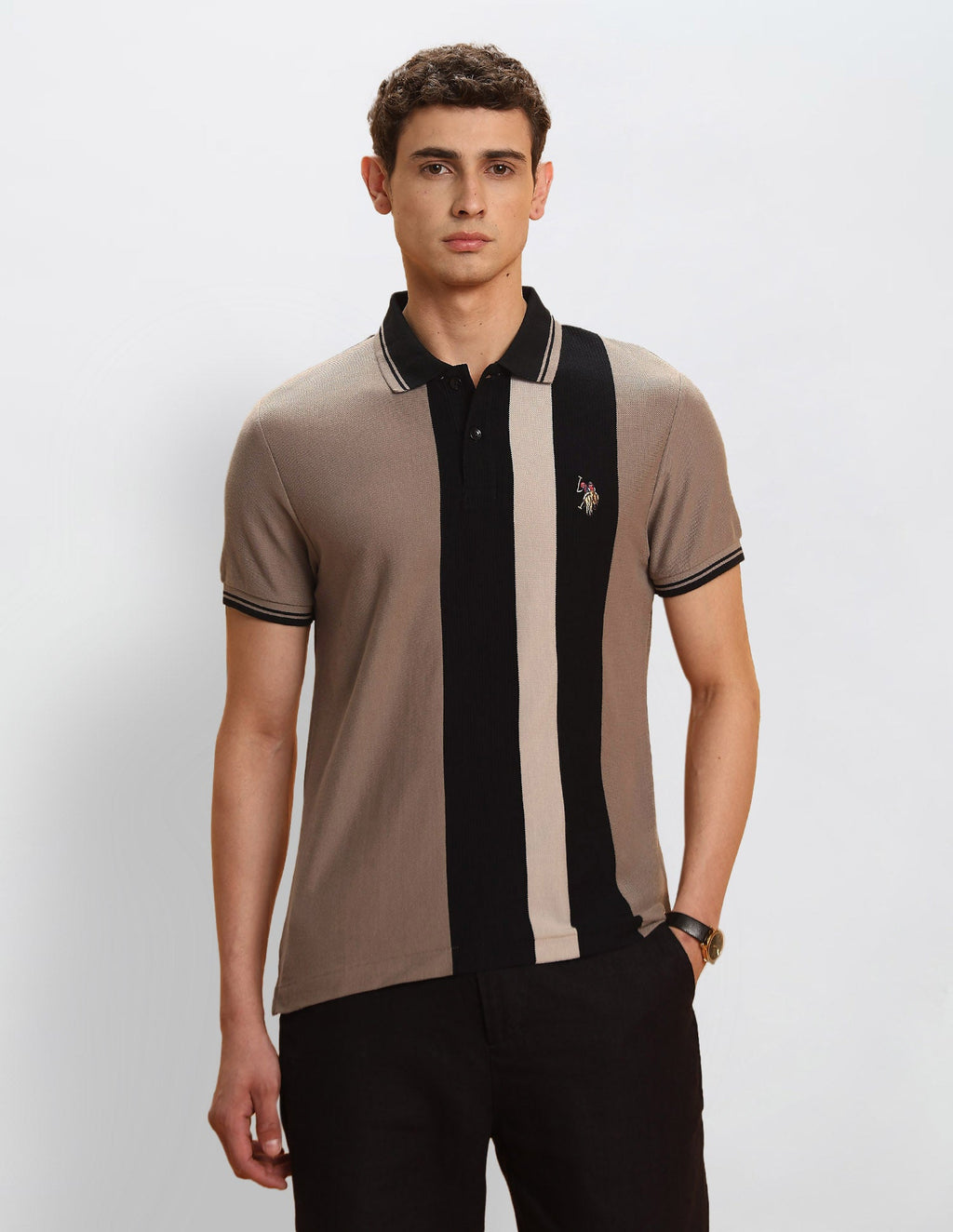 Colourblocked Legend Of Horseshoe Polo Shirt