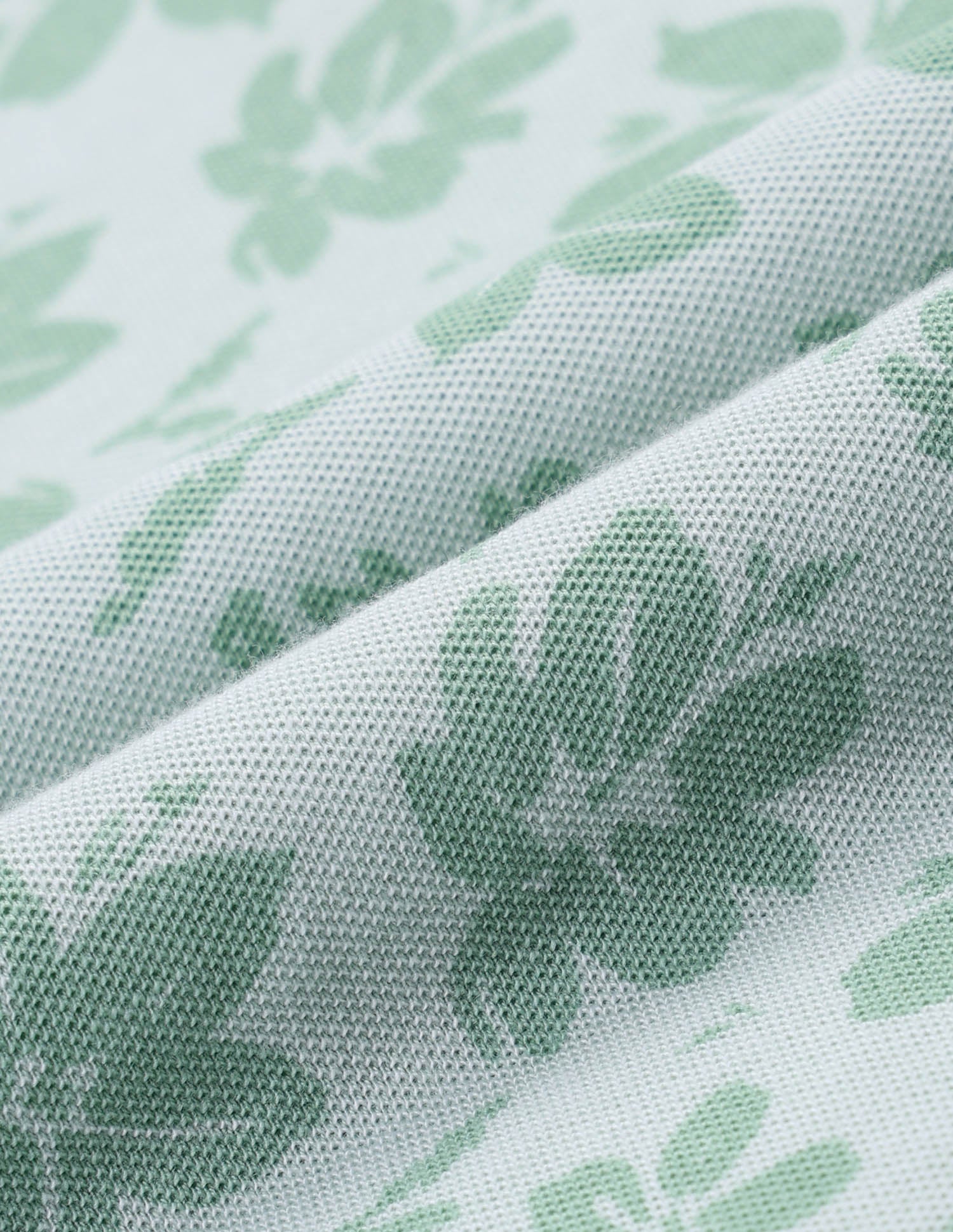 Floral Printed Work and Wander Polo Shirt