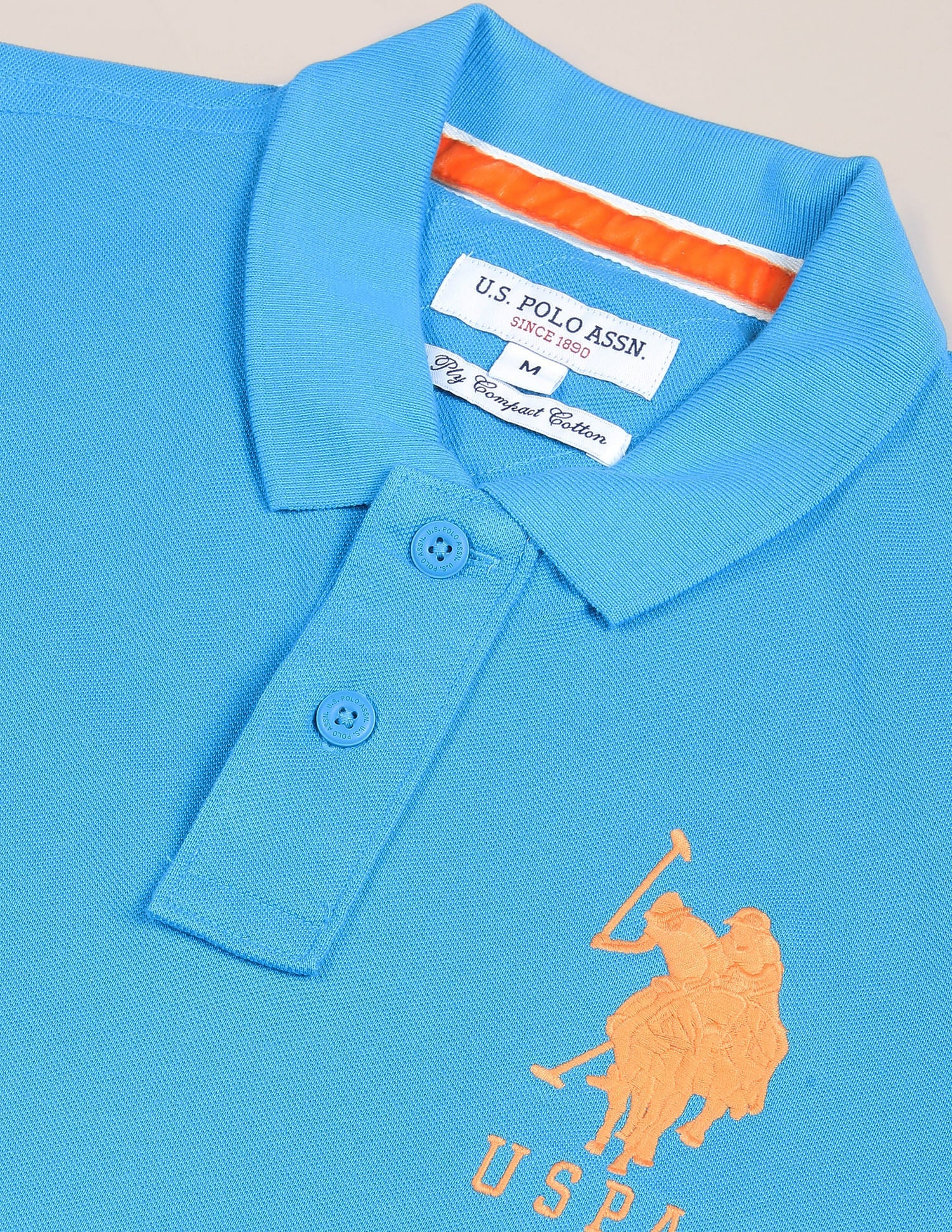 Compact Cotton Logo Polo Shirt