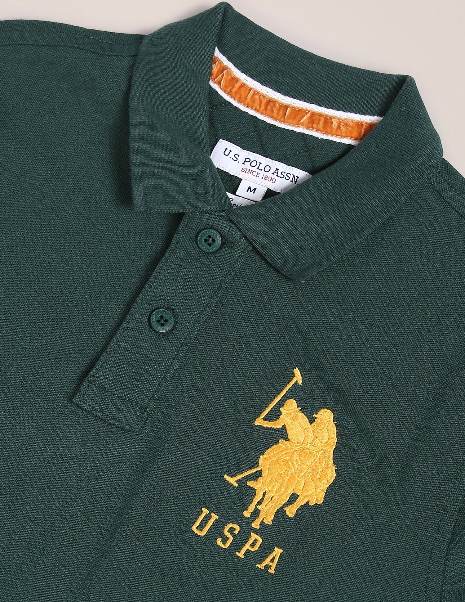 Compact Cotton Logo Polo Shirt
