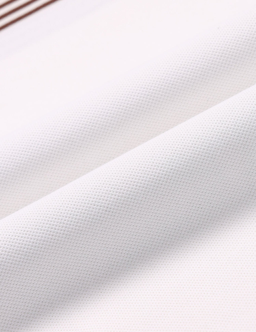 Horizontal Striped Modern Monochrome Polo Shirt