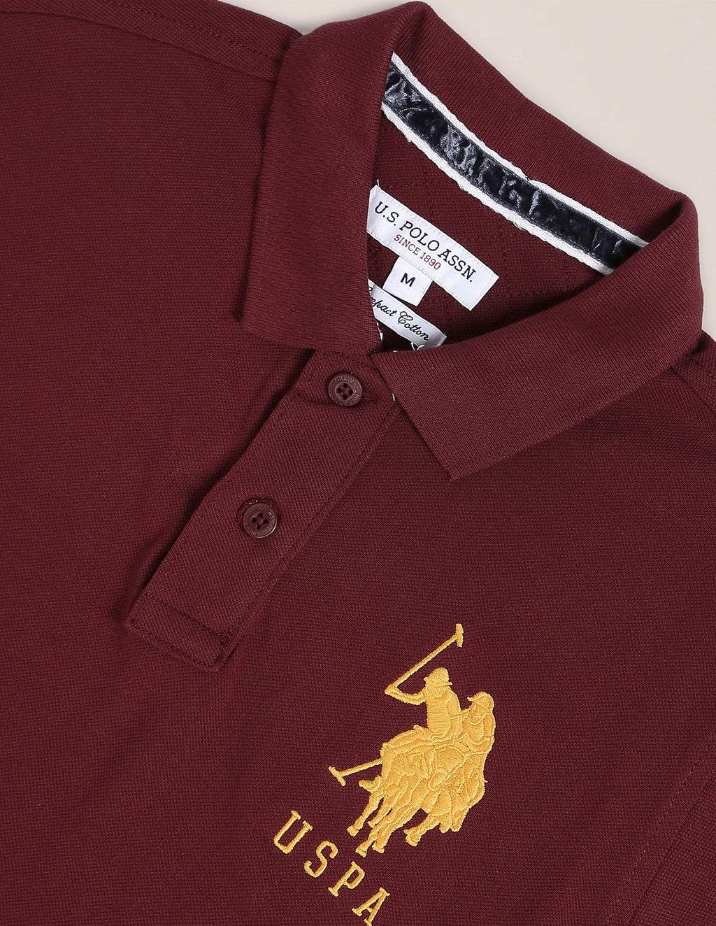 Compact Cotton Logo Polo Shirt