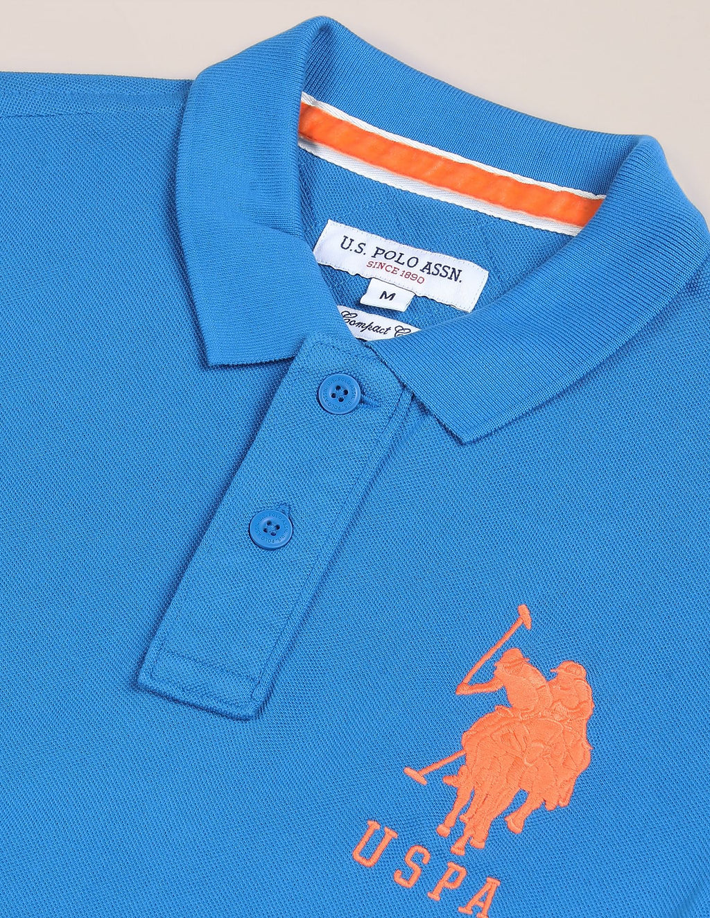 Compact Cotton Logo Polo Shirt