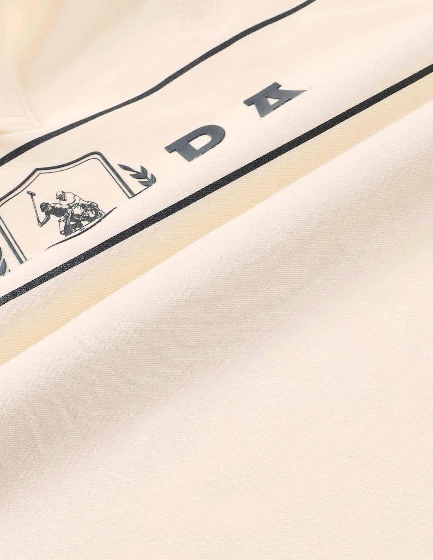 Brand Printed Slim Fit Classic Polo Shirt