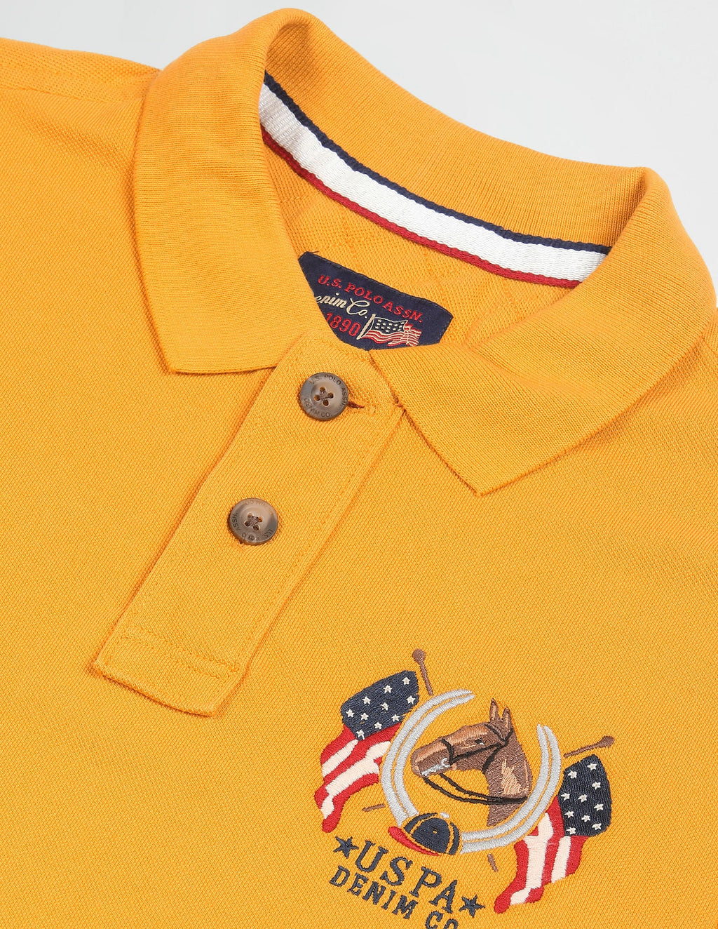 Cotton Solid Polo Shirt