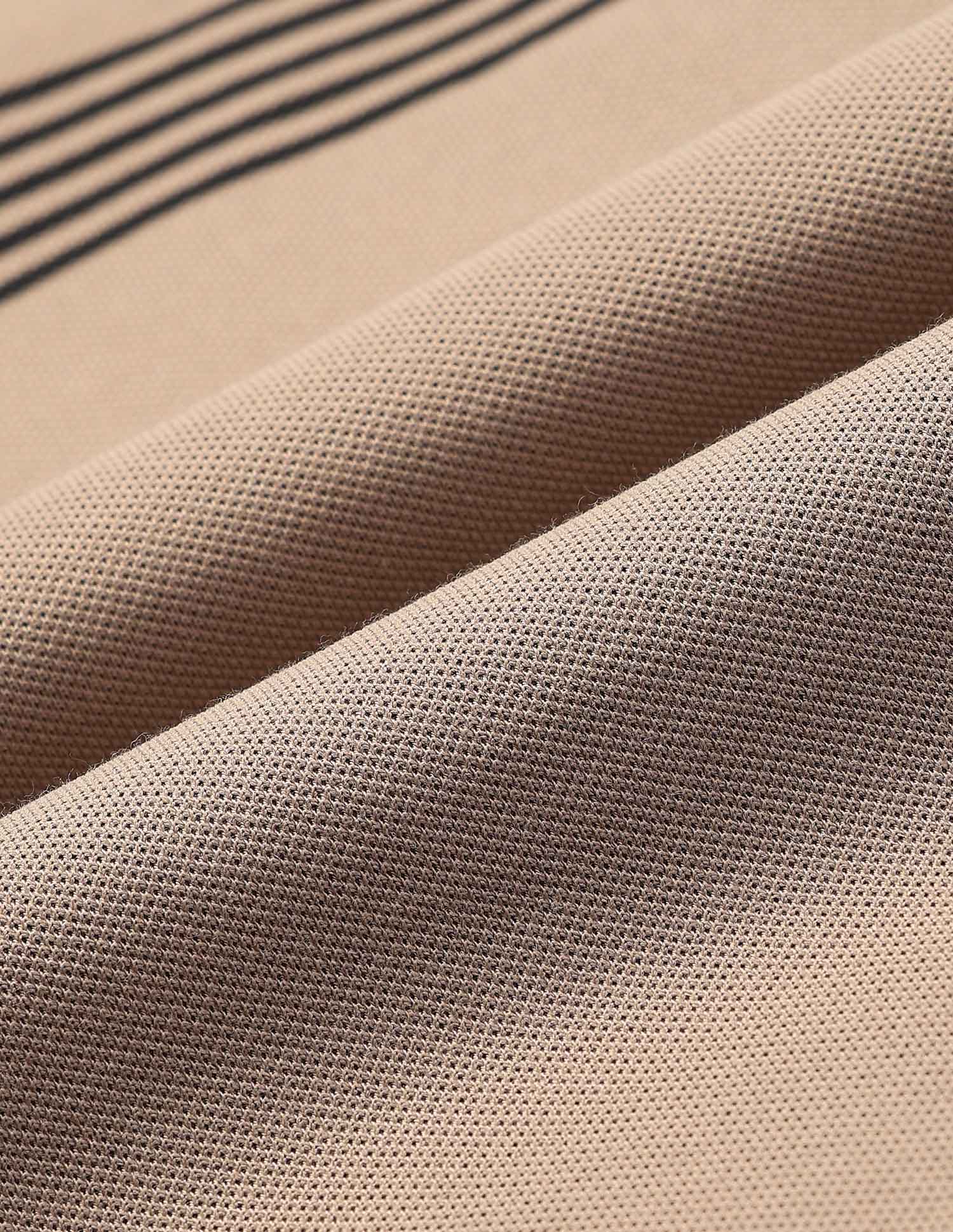 Horizontal Striped Working Holiday Polo Shirt