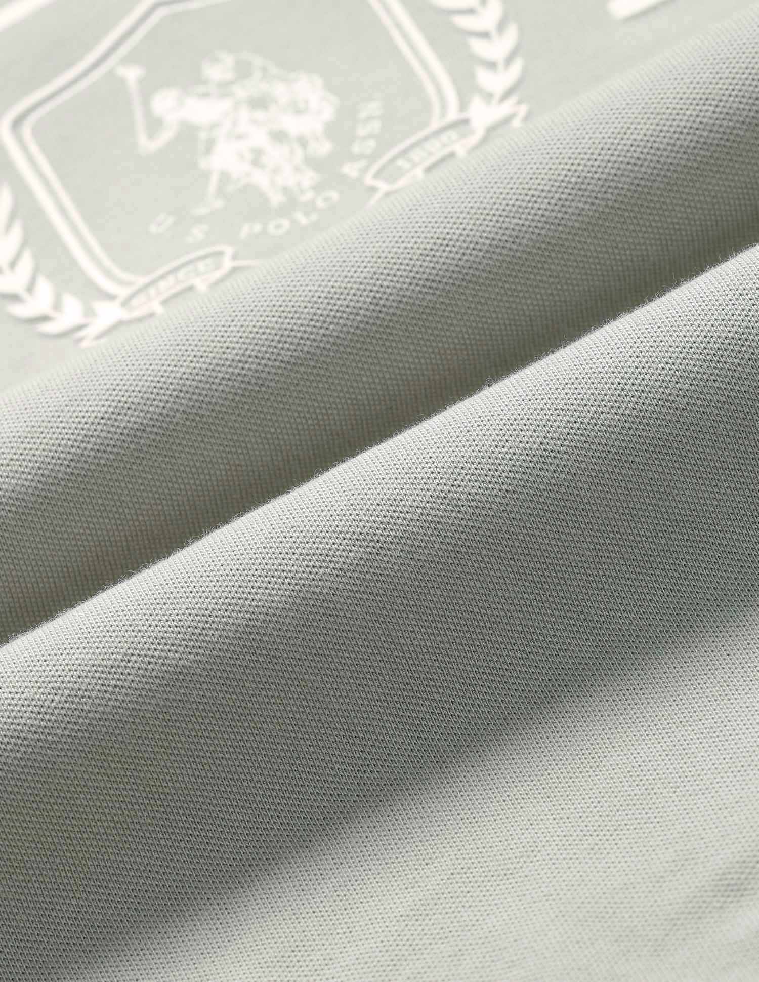 Brand Printed Slim Fit Classic Polo Shirt