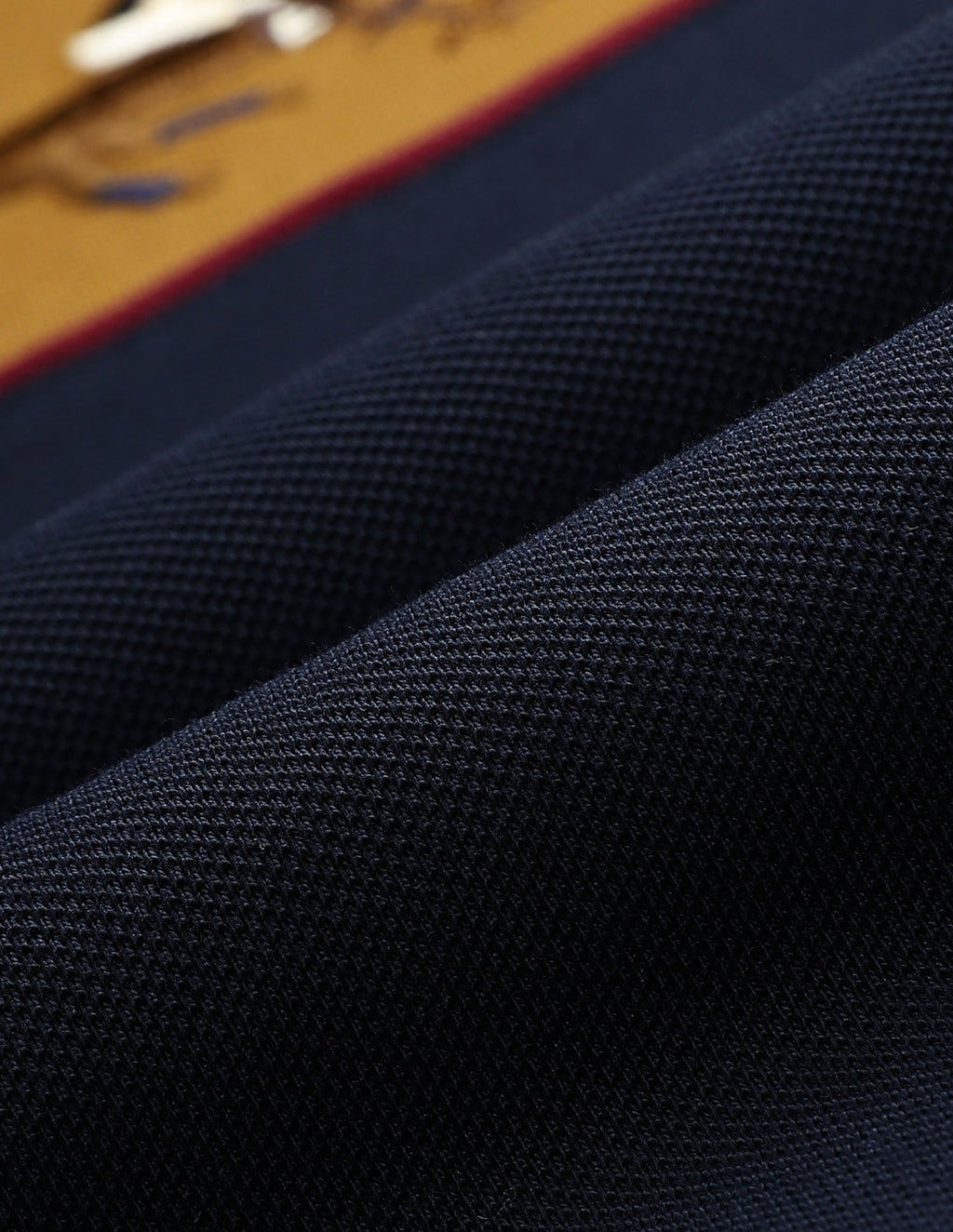 Brand Embroidered Varsity Theatre Polo Shirt