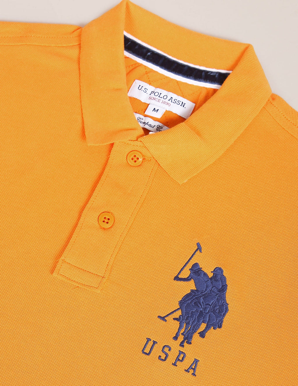 Compact Cotton Logo Polo Shirt