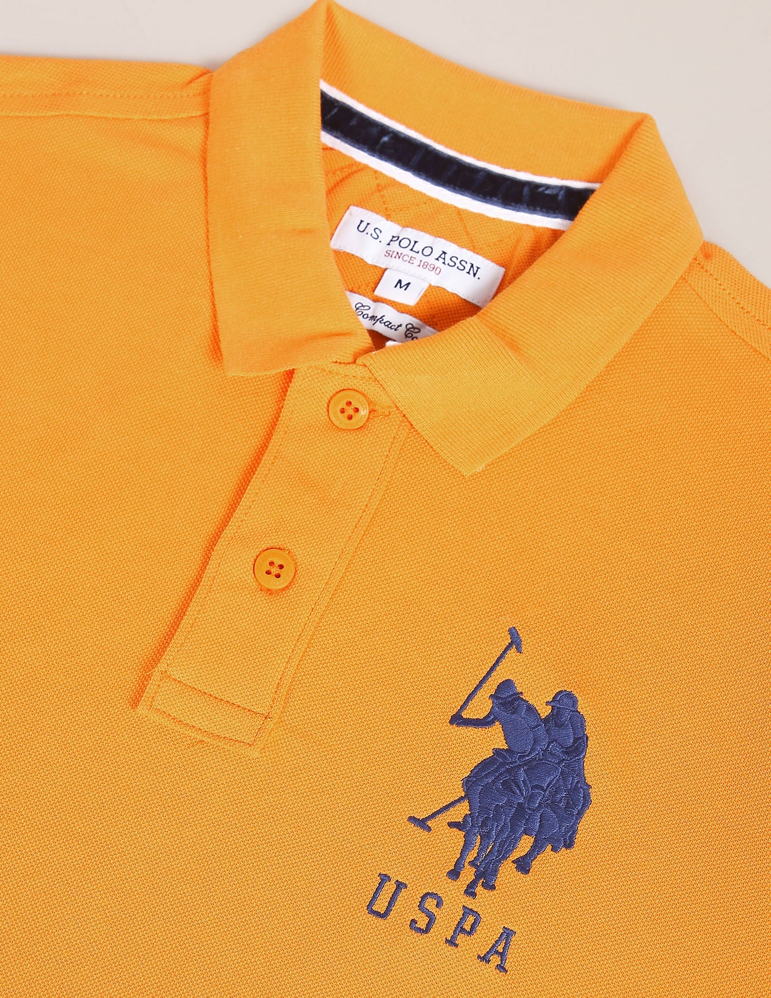 Compact Cotton Logo Polo Shirt