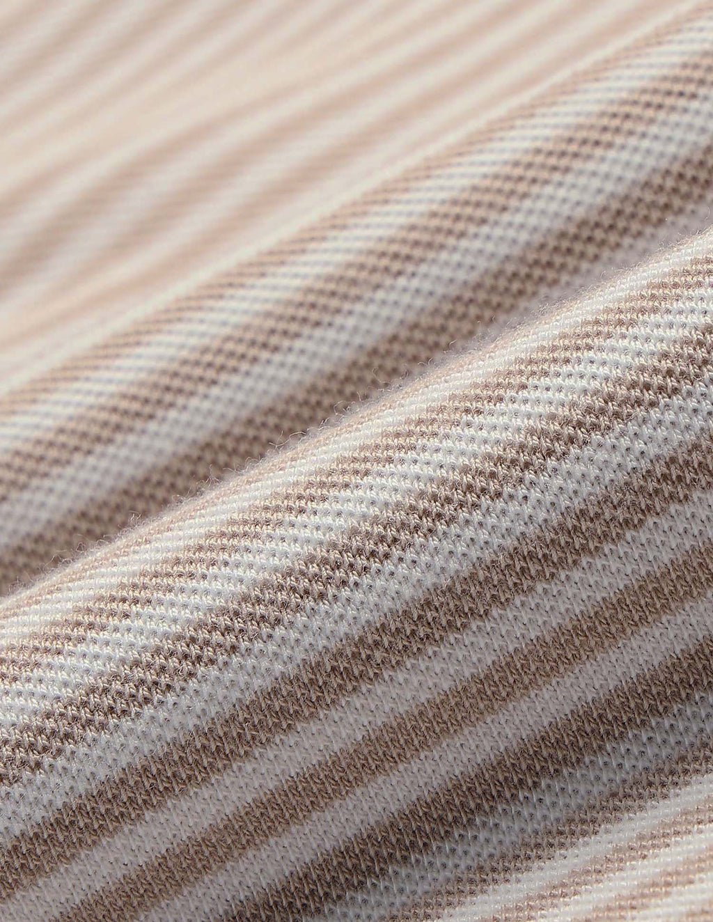 Horizontal Striped Varsity Polo Shirt