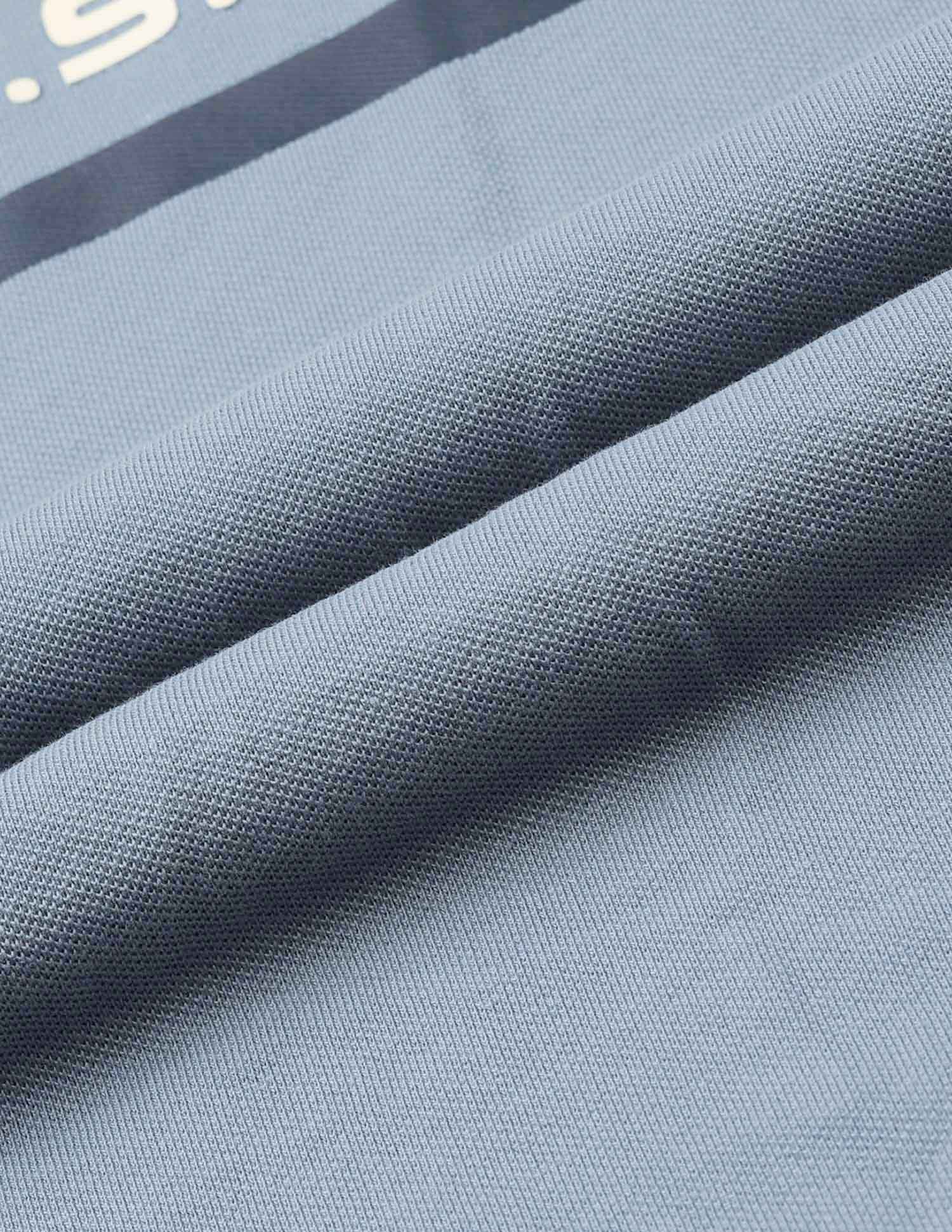 Brand Printed Muscle Fit Polo Shirt