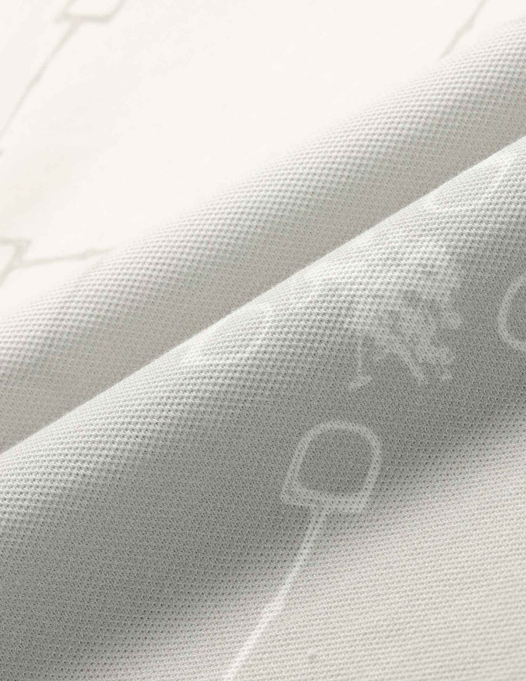 Brand Printed Muscle Fit Polo Shirt