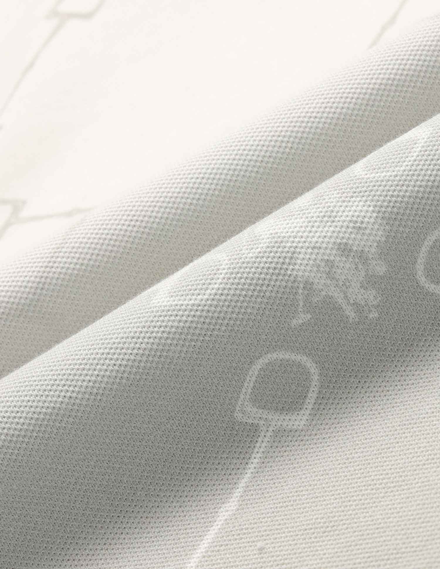 Brand Printed Muscle Fit Polo Shirt