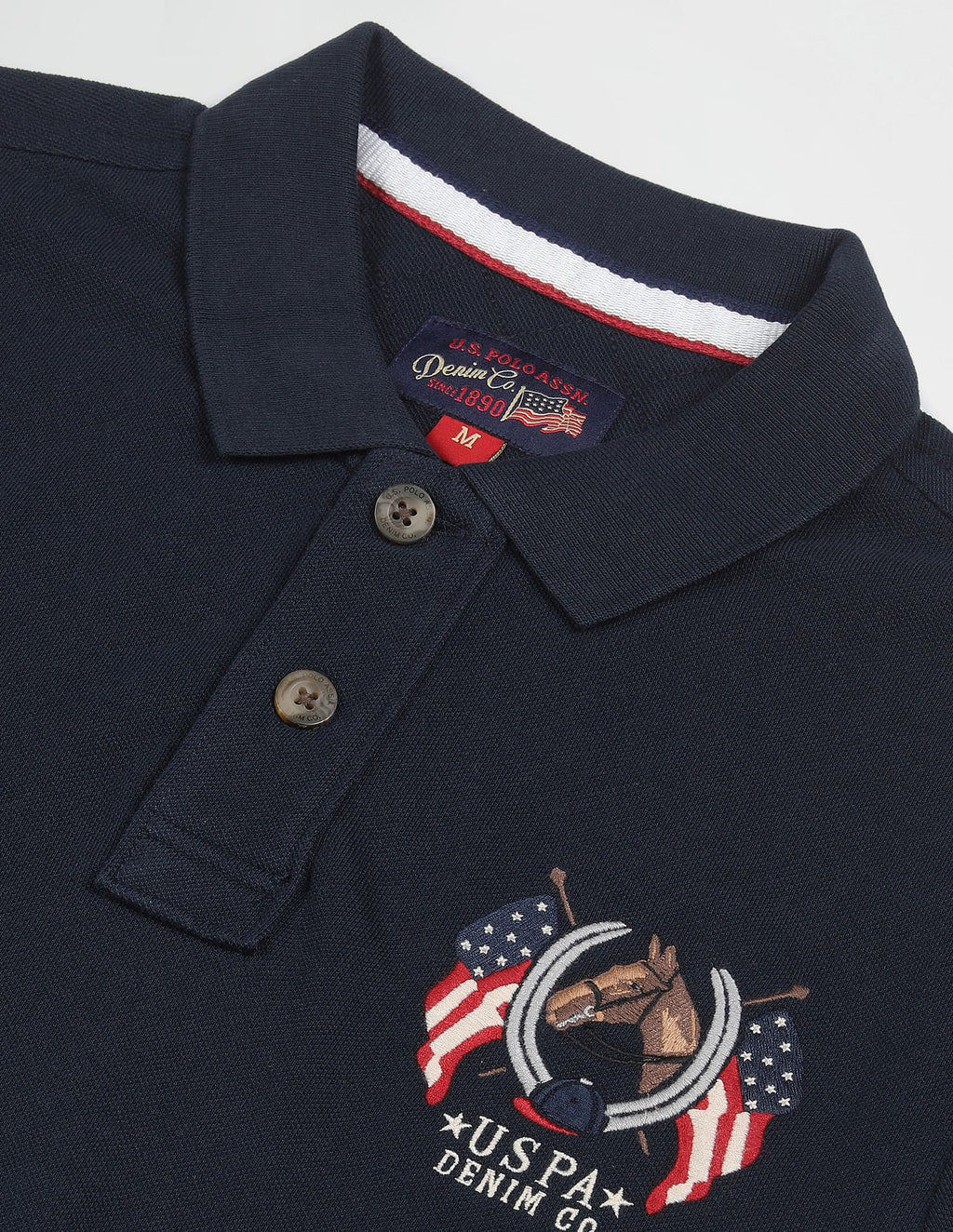 Cotton Solid Polo Shirt