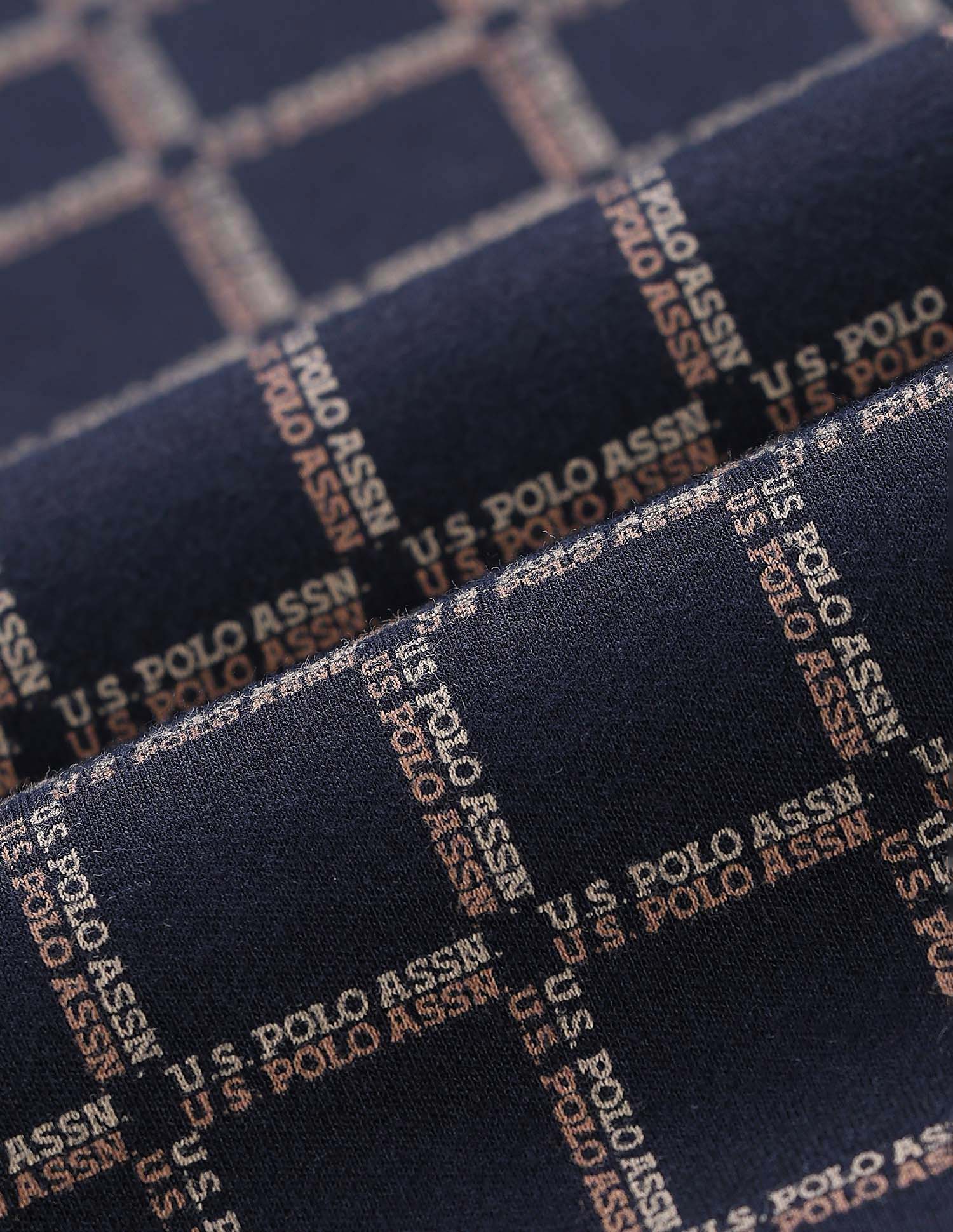 Brand Printed Gold Cup Polo Shirt