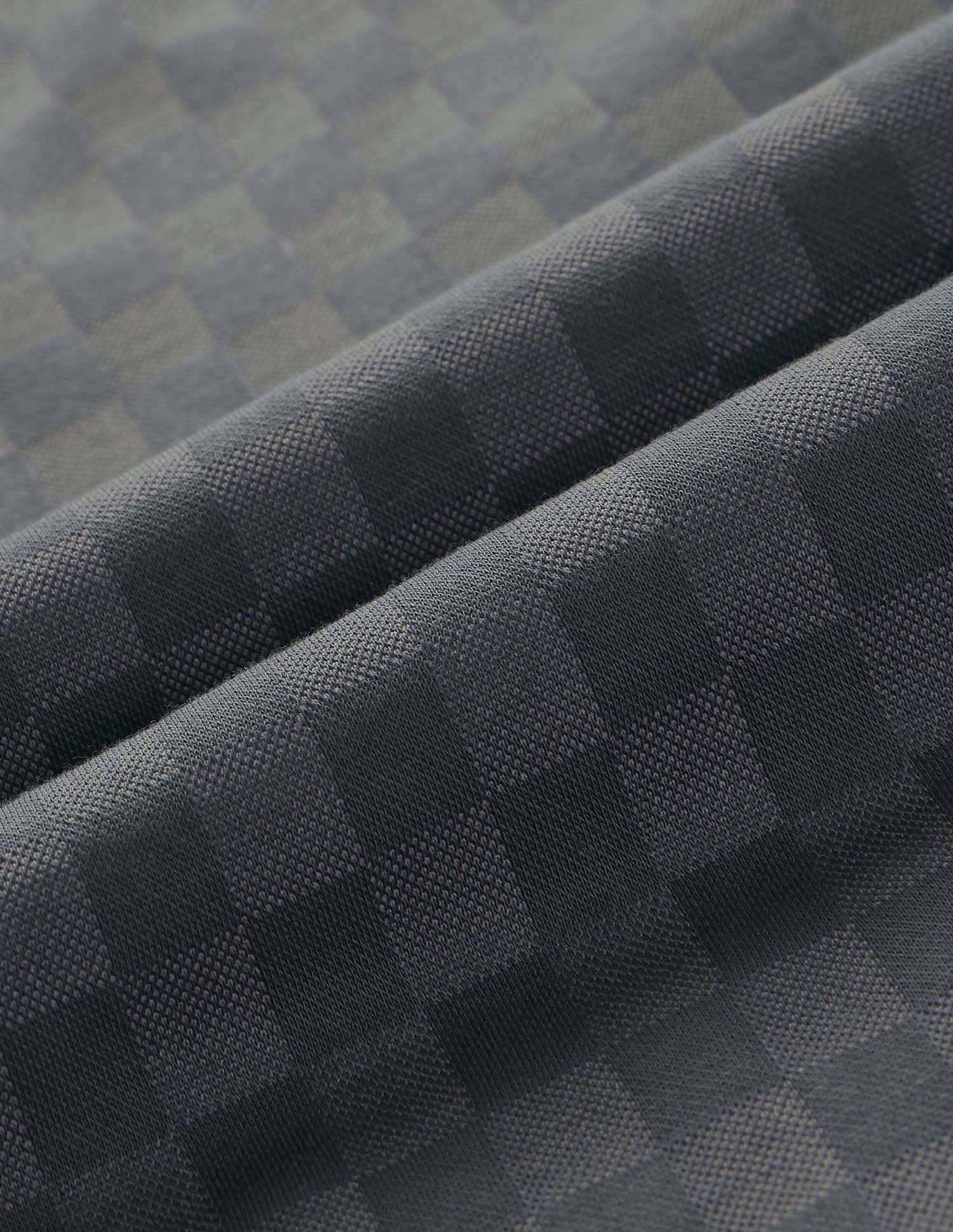 Checked Slim Fit Polo Shirt