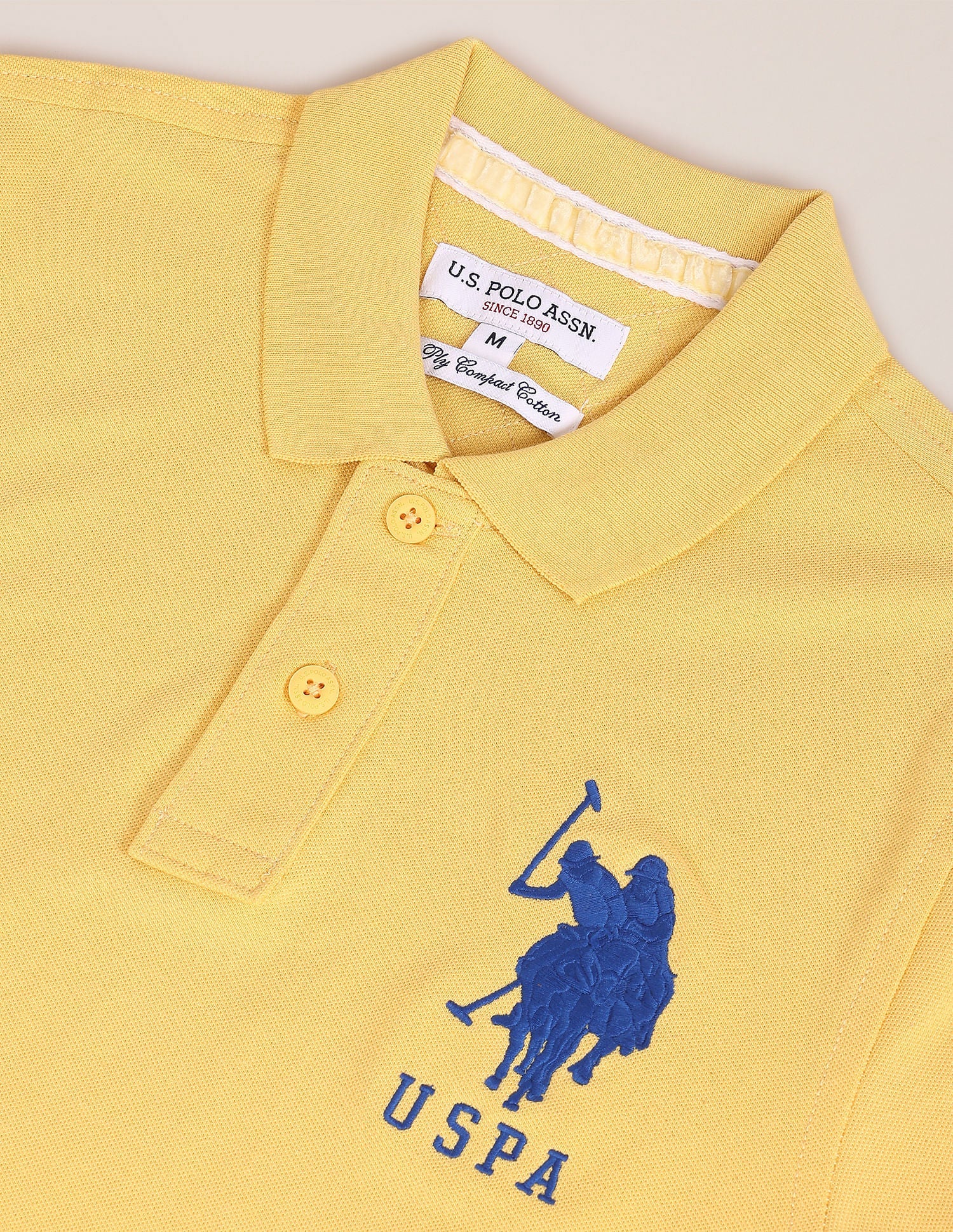 Compact Cotton Logo Polo Shirt