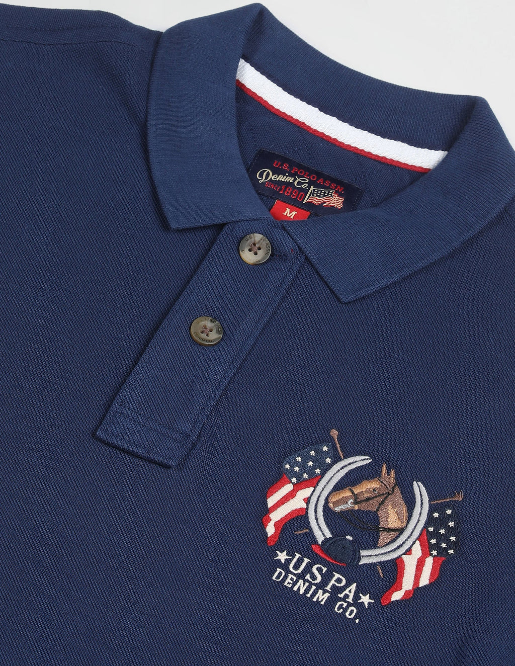 Cotton Solid Polo Shirt