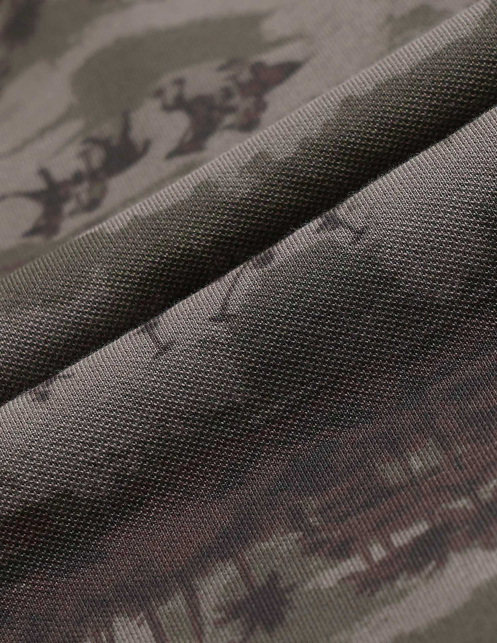 All-Over Printed Muscle Fit Polo Shirt