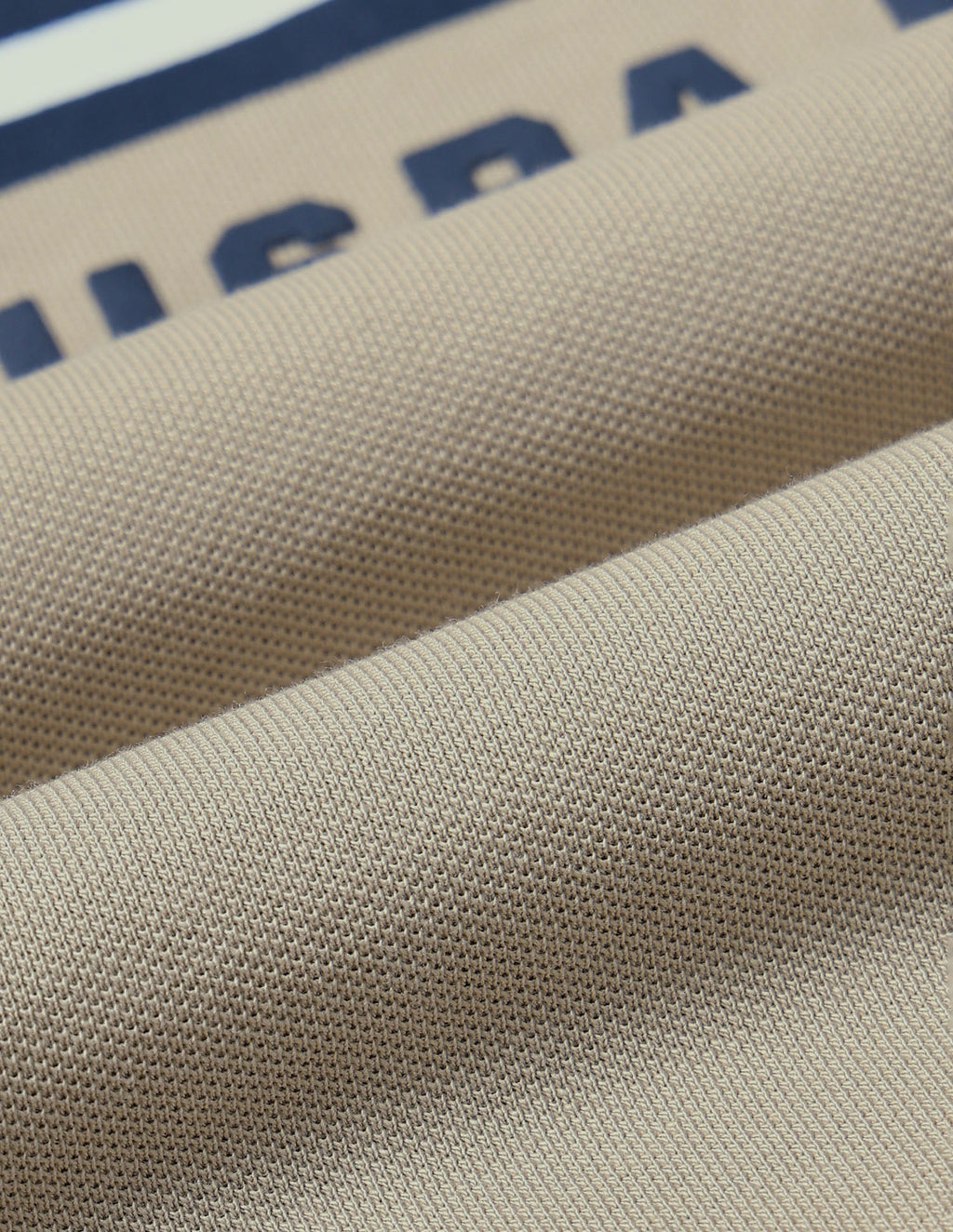 Muscle Fit Typographic Printed Polo Shirt