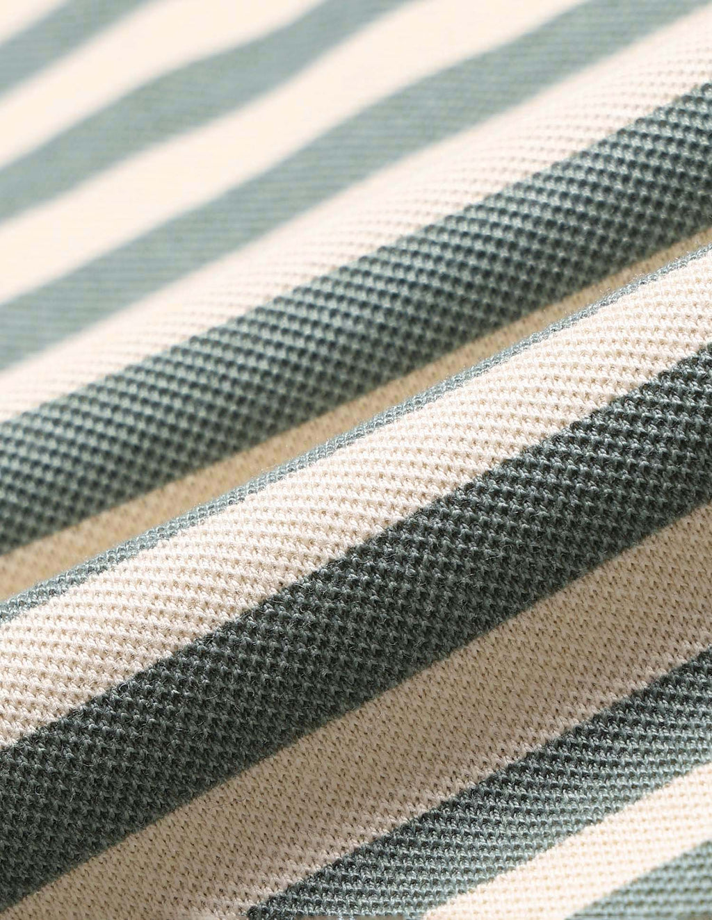 Horizontal Striped Slim Fit Polo Shirt