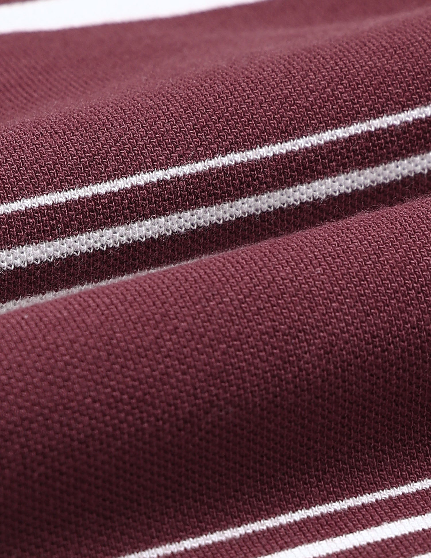 Horizontal Striped Regular Fit Polo Shirt