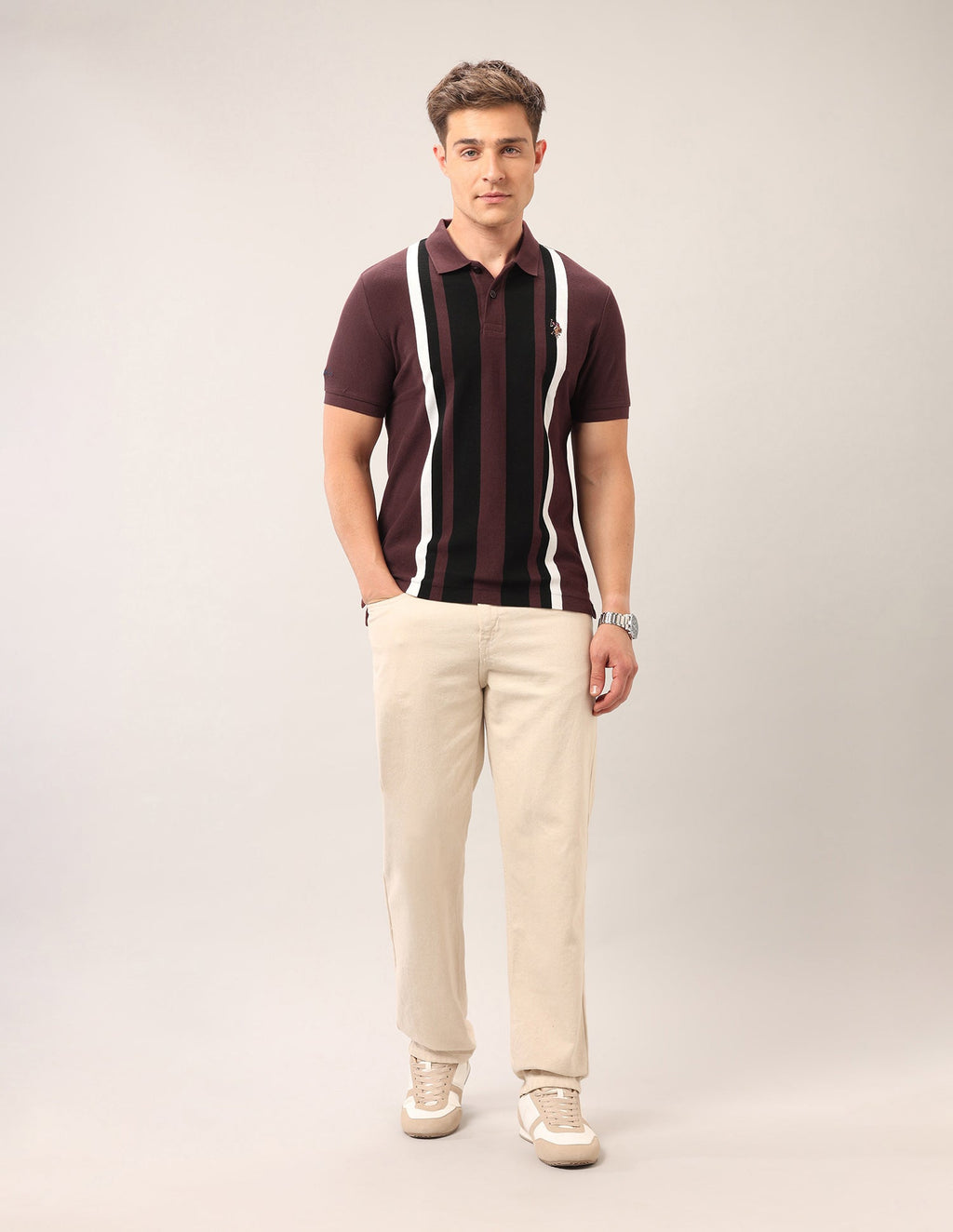 Muscle Fit Outdoor Polo Shirt