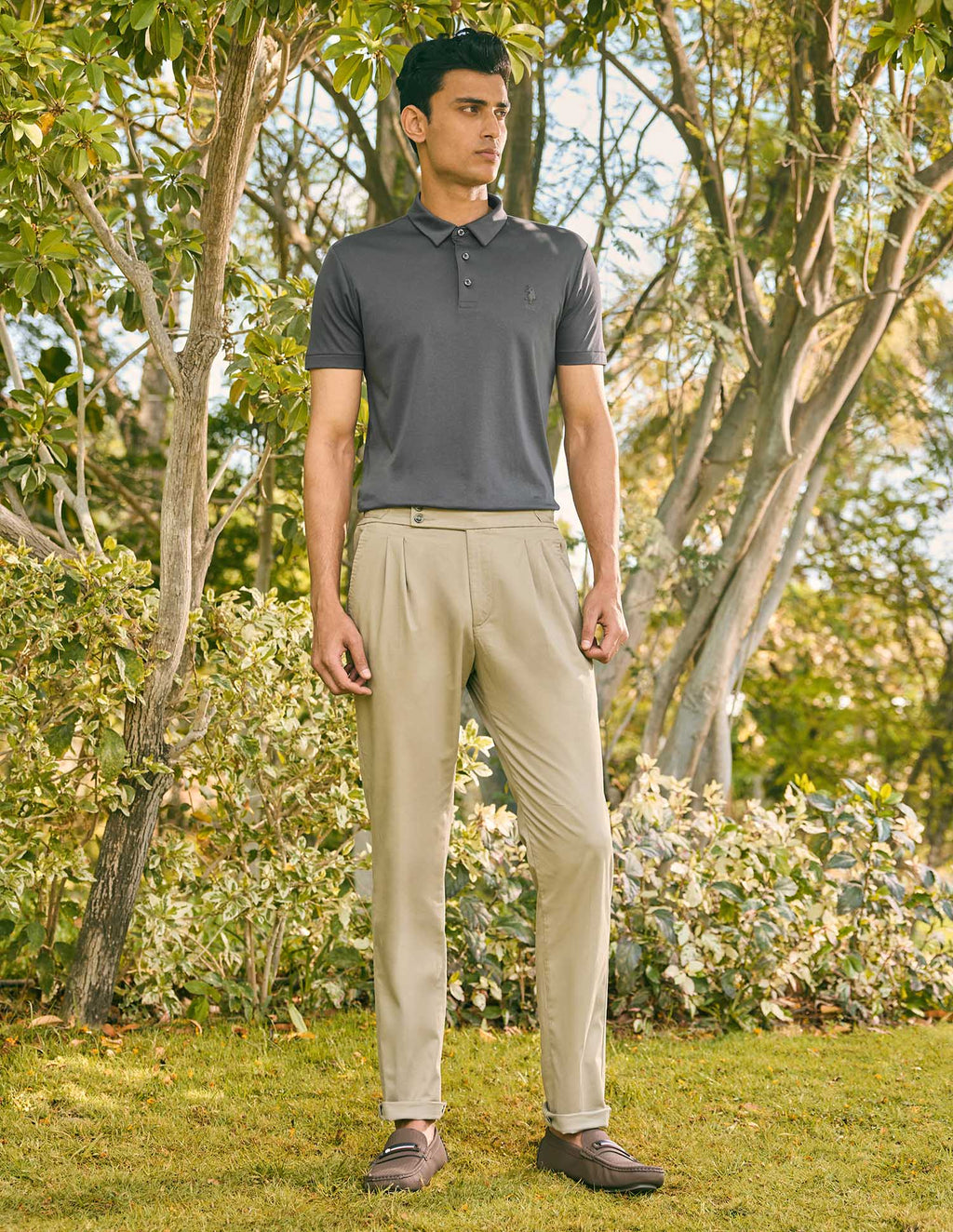 Pacho X Slim Fit Solid Polo Shirt