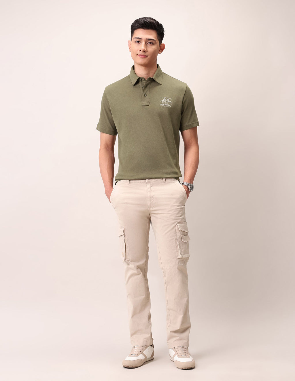 Muscle Fit Outdoor Polo Shirt