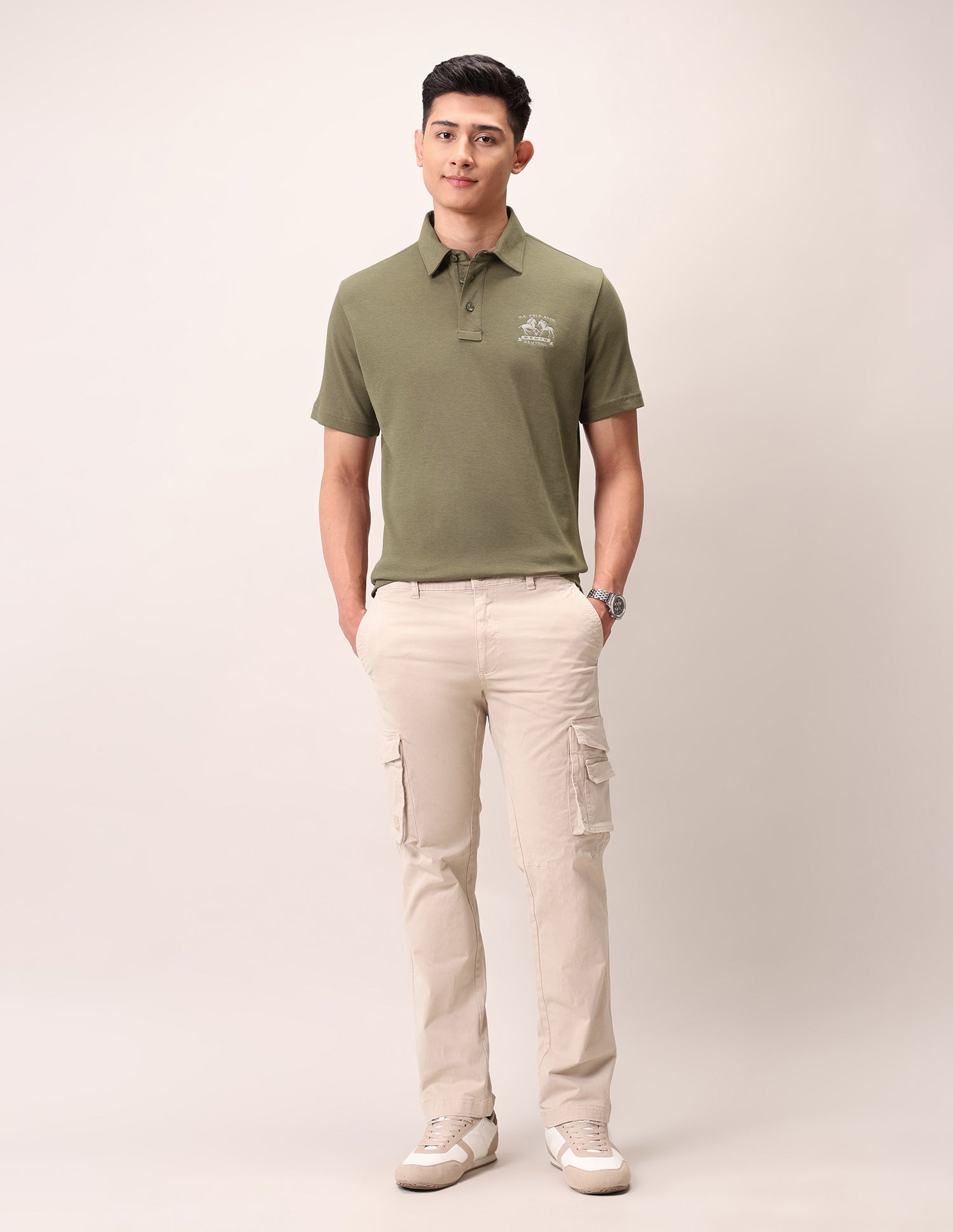 Muscle Fit Outdoor Polo Shirt