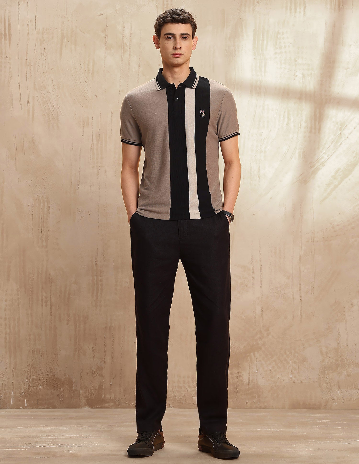 Colourblocked Legend Of Horseshoe Polo Shirt