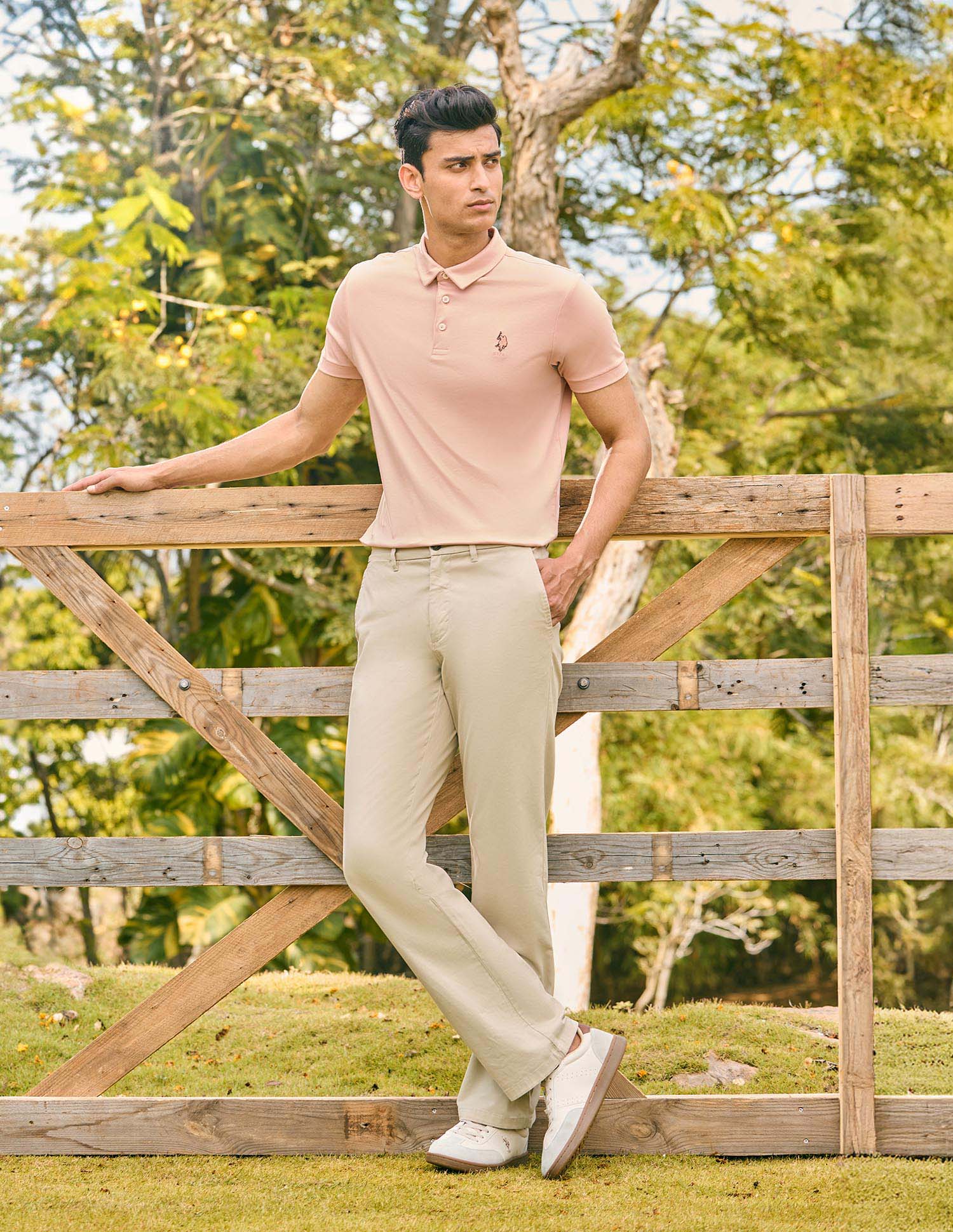 Pacho X Slim Fit Solid Polo Shirt