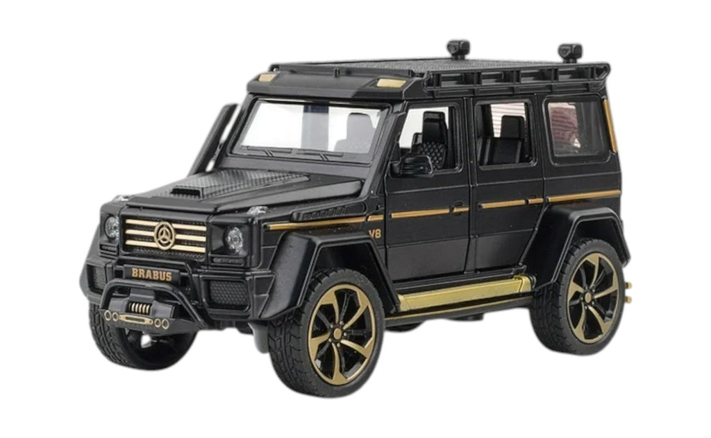 BRABUS G550 4X4 1:24 DIECAST ALLOY METAL PULLBACK TOY CAR