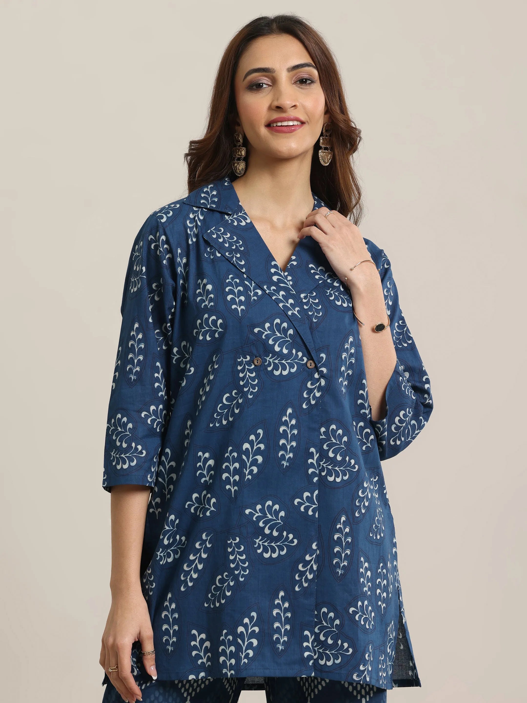 Indigo Printed Cotton Co-Ord sets