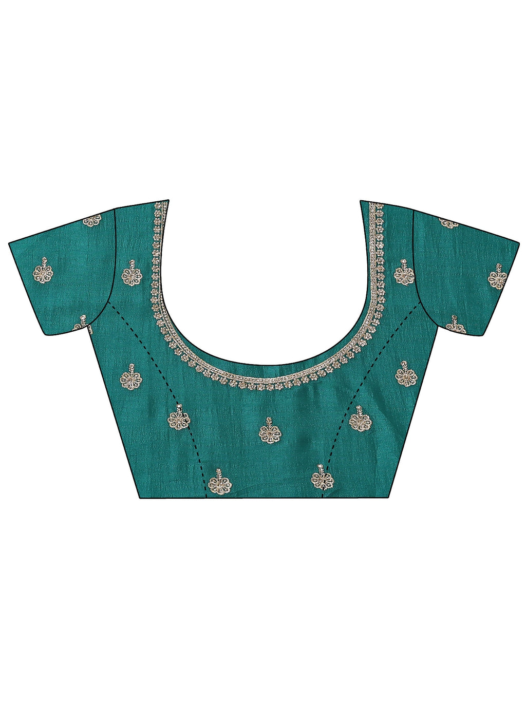 Pink Solid Silk Blend Saree With Unstitched Blouse Piece