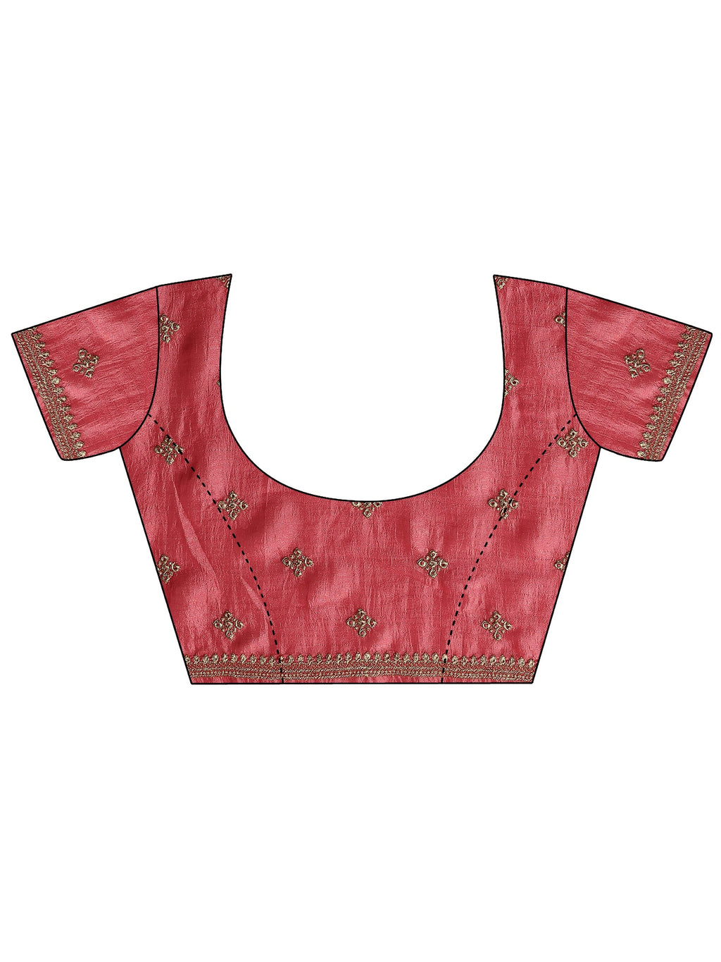 Green Embellished Silk Blend Sarees With Unstitched Blouse Piece