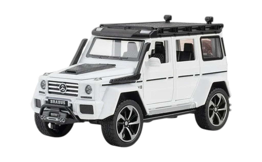 BRABUS G550 4X4 1:24 DIECAST ALLOY METAL PULLBACK TOY CAR