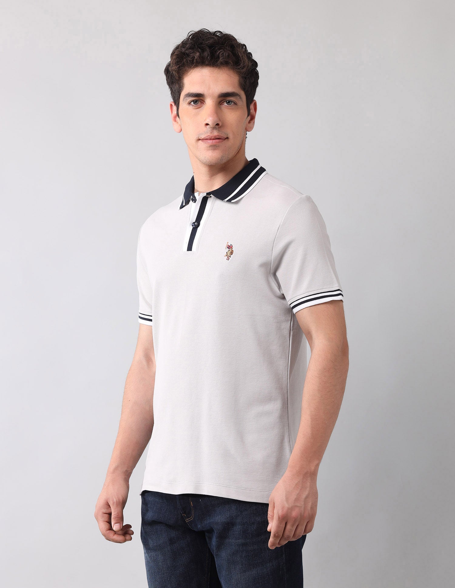 Muscle Fit Americana Polo Shirt