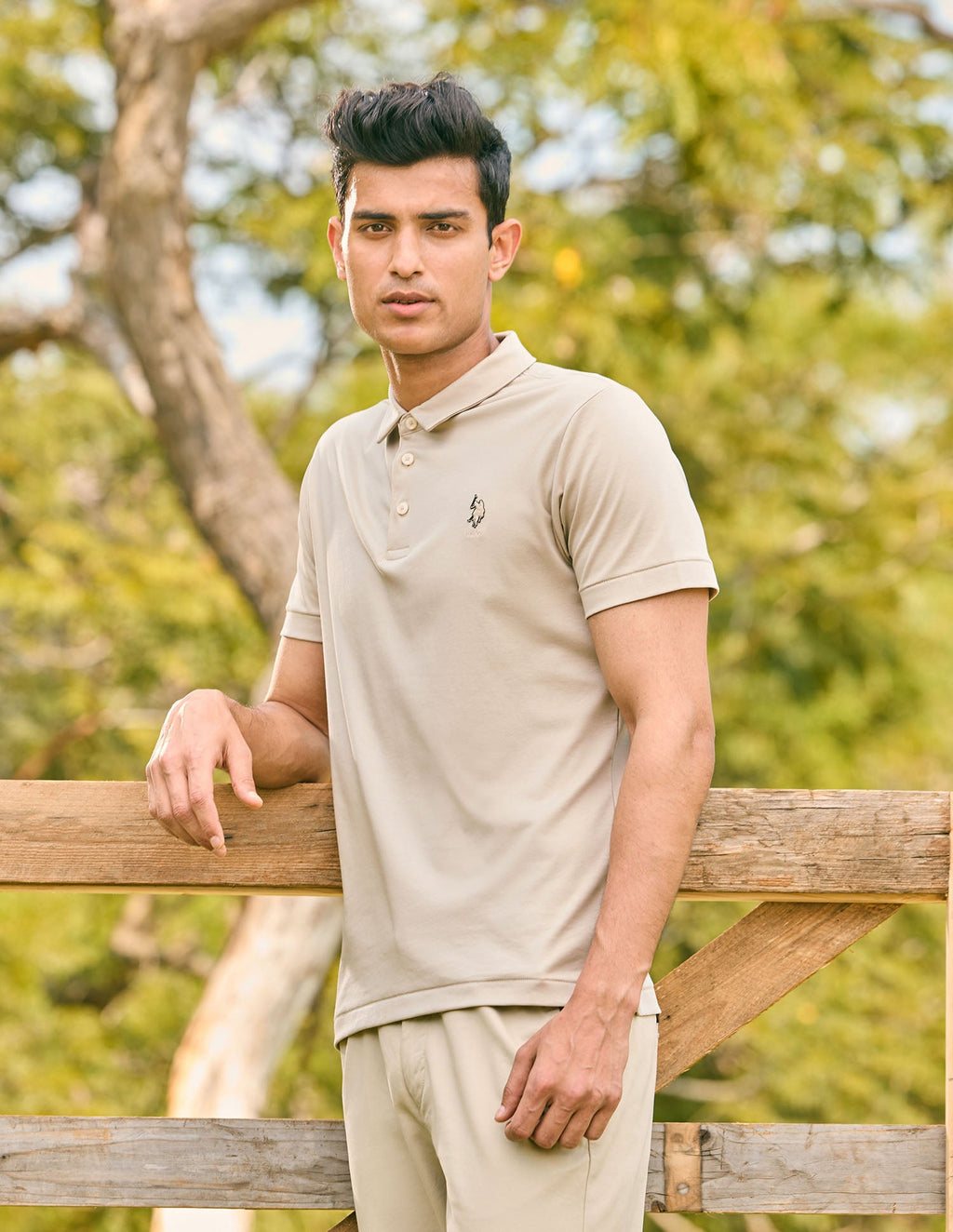 Pacho X Slim Fit Solid Polo Shirt