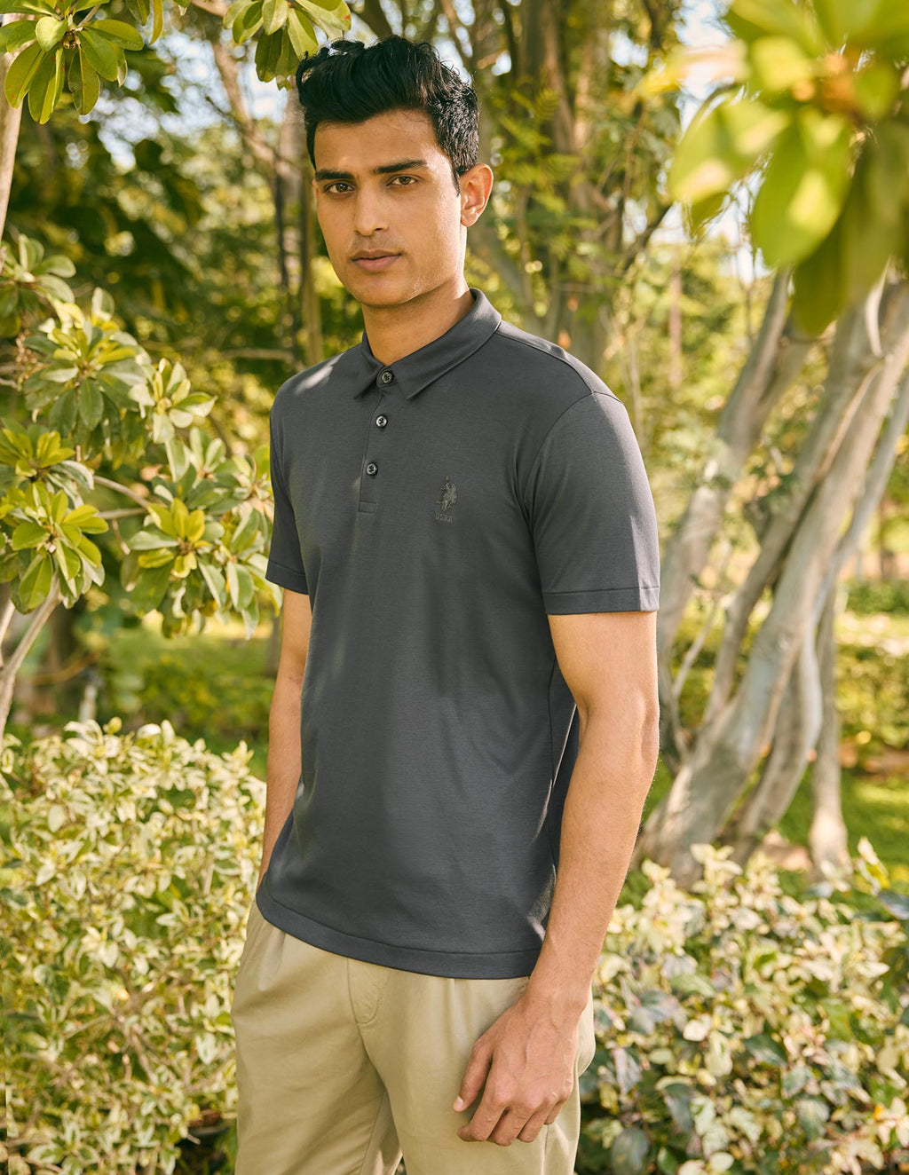 Pacho X Slim Fit Solid Polo Shirt