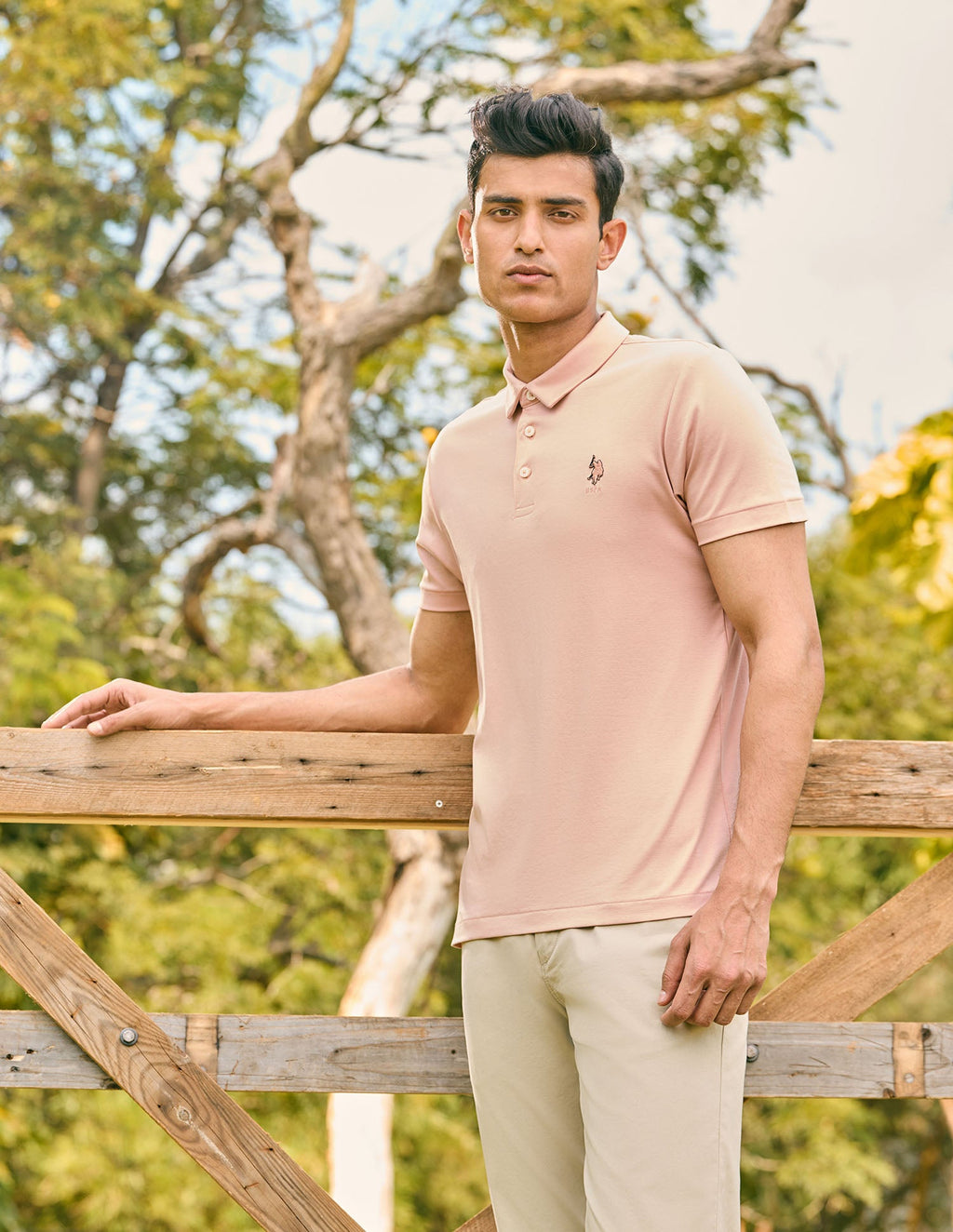 Pacho X Slim Fit Solid Polo Shirt