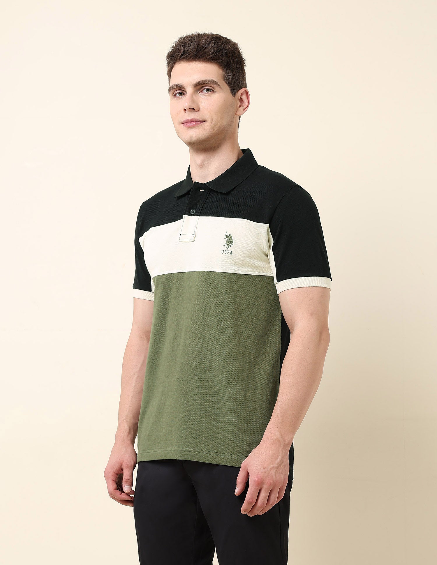 Colourblocked Classic Polo Shirt