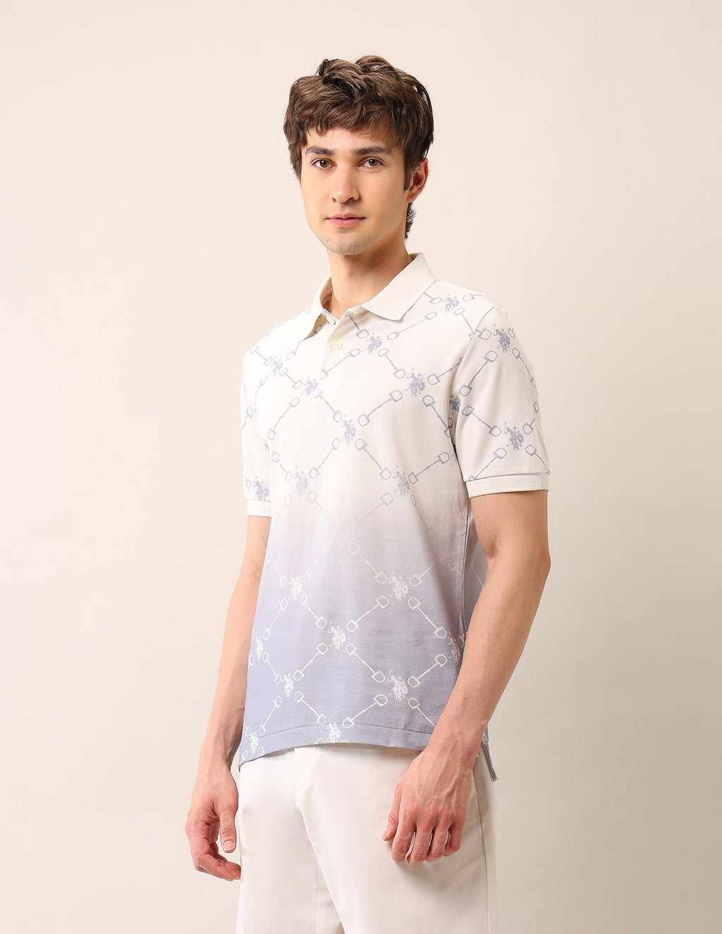 Muscle Fit Pure Cotton Polo Shirt