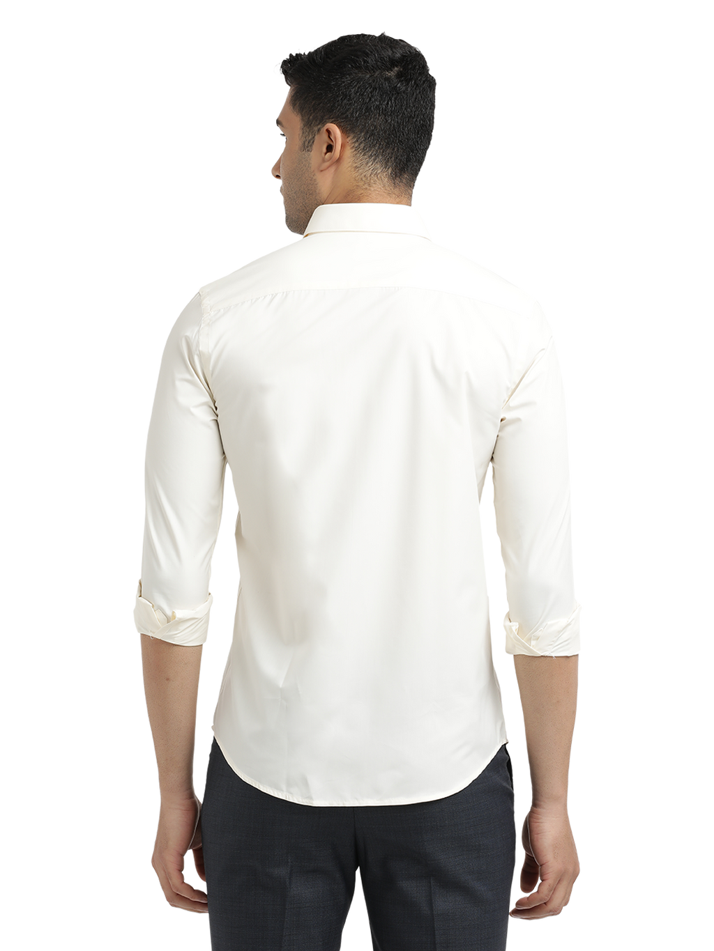 Cotton Wedding Cream Shirt