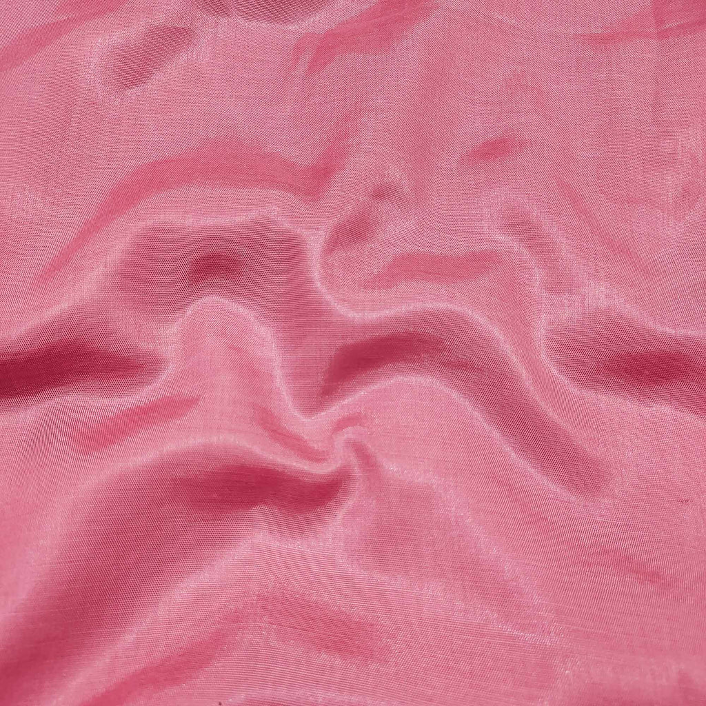 Pink Sequins Embroidered Organza Dress Material